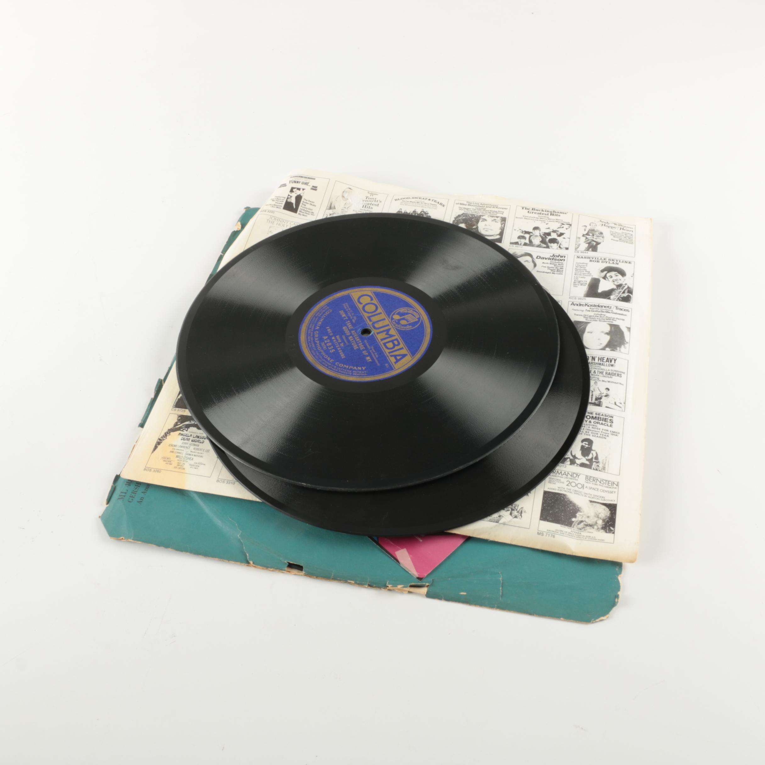 Vintage 1920s-40s Jazz Records