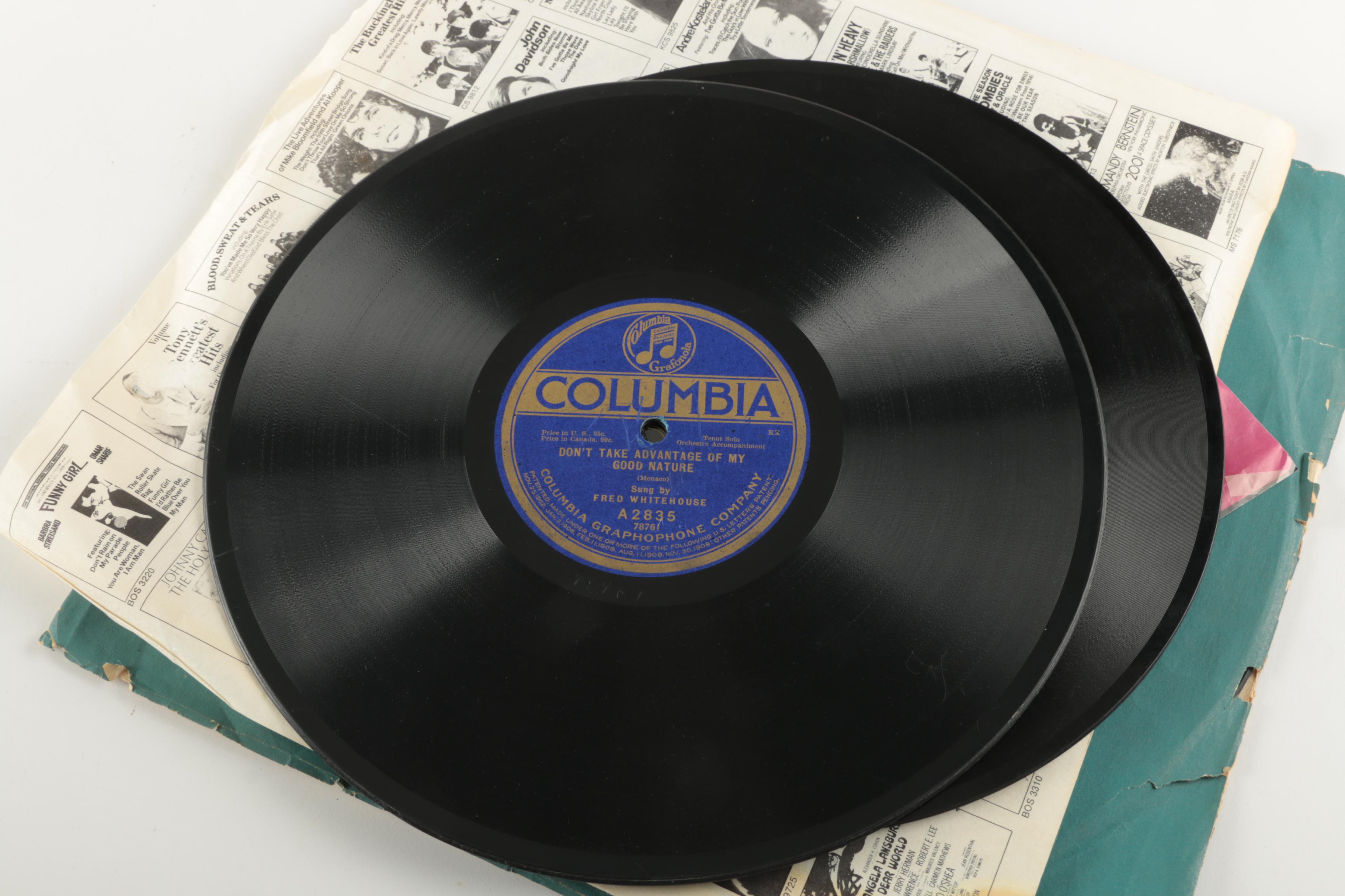 Vintage 1920s-40s Jazz Records