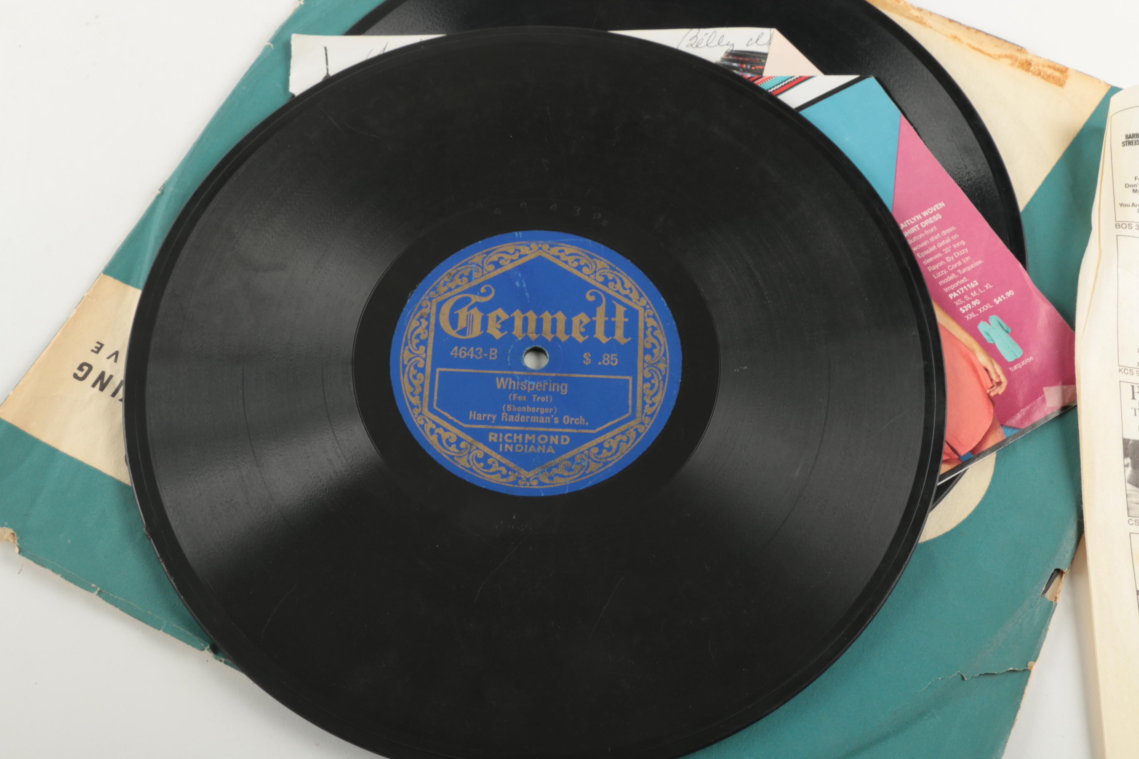 Vintage 1920s-40s Jazz Records
