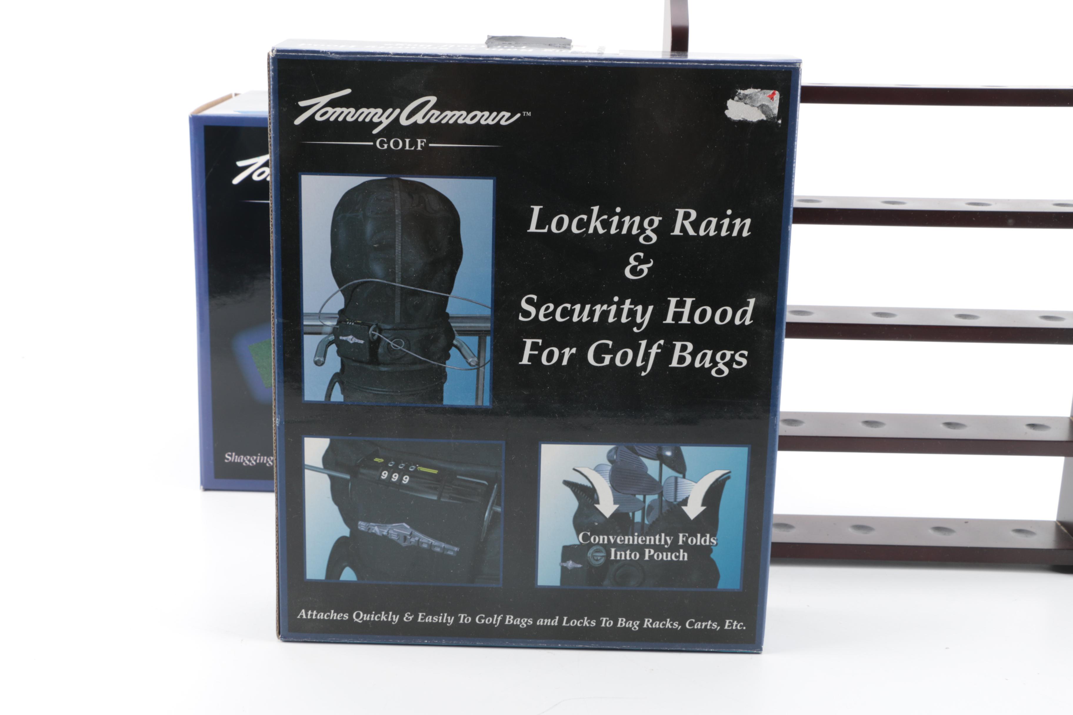 Tommy Armour Practice Putting Green and Golf Bag Hoods