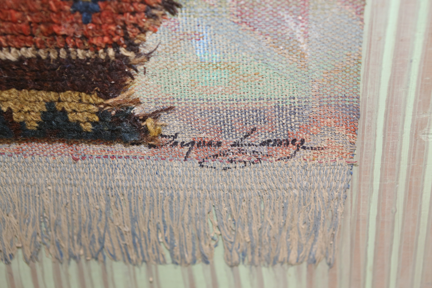 Jacques Lamy  Mixed Media on Board of a Tree