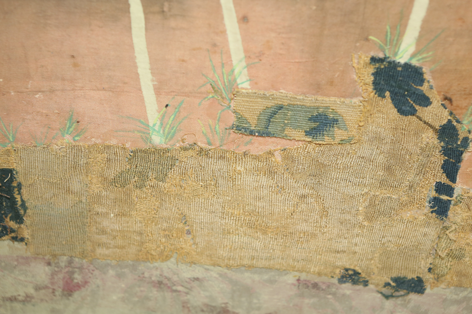 Jacques Lamy  Mixed Media on Board Natural Composition