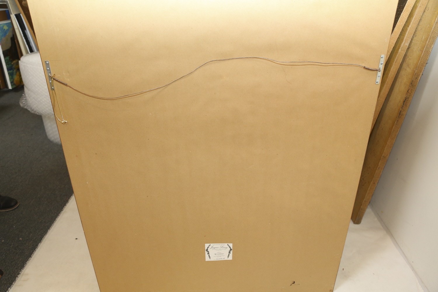 Jacques Lamy  Mixed Media on Board Natural Composition