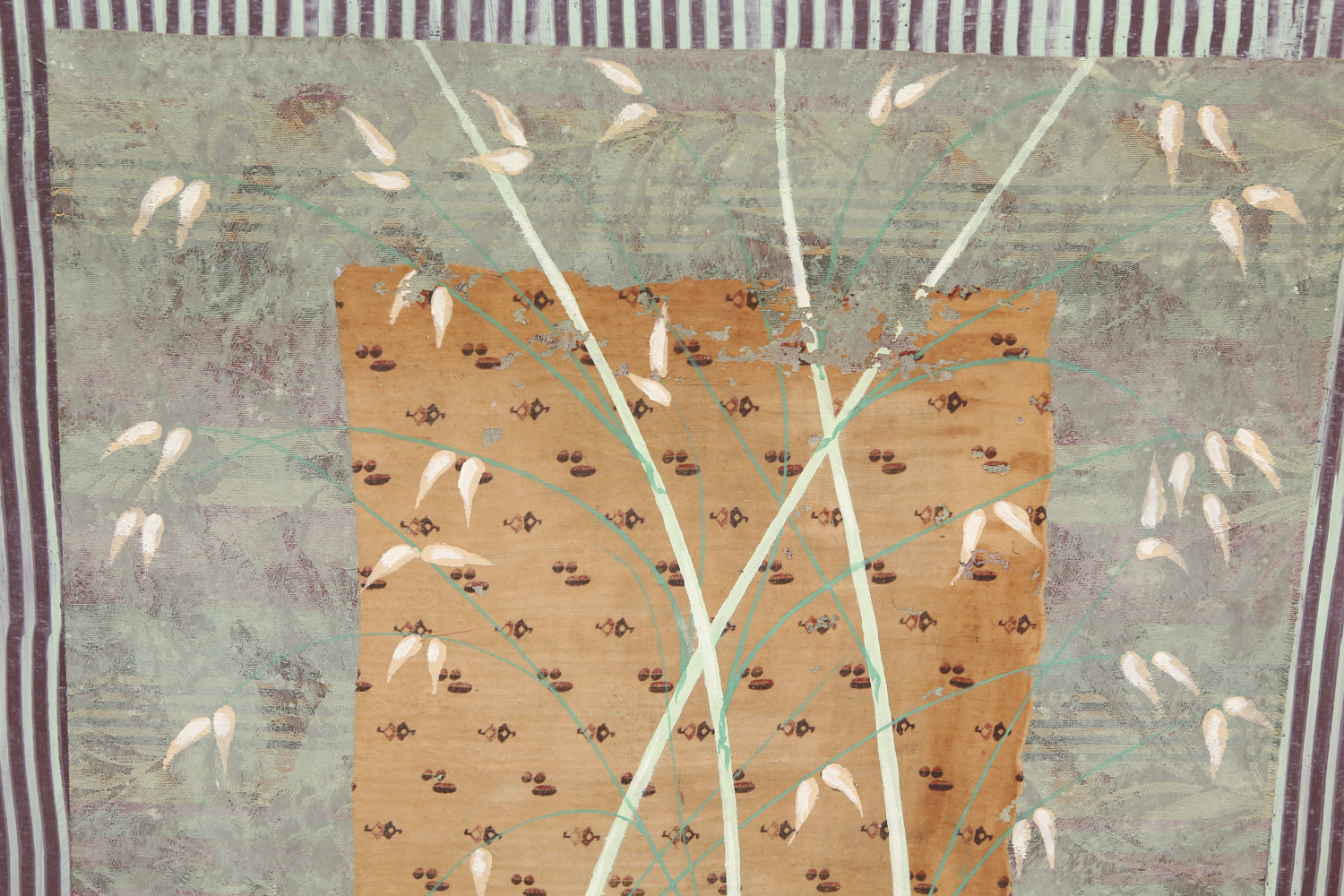 Jacques Lamy  Mixed Media on Board Natural Composition