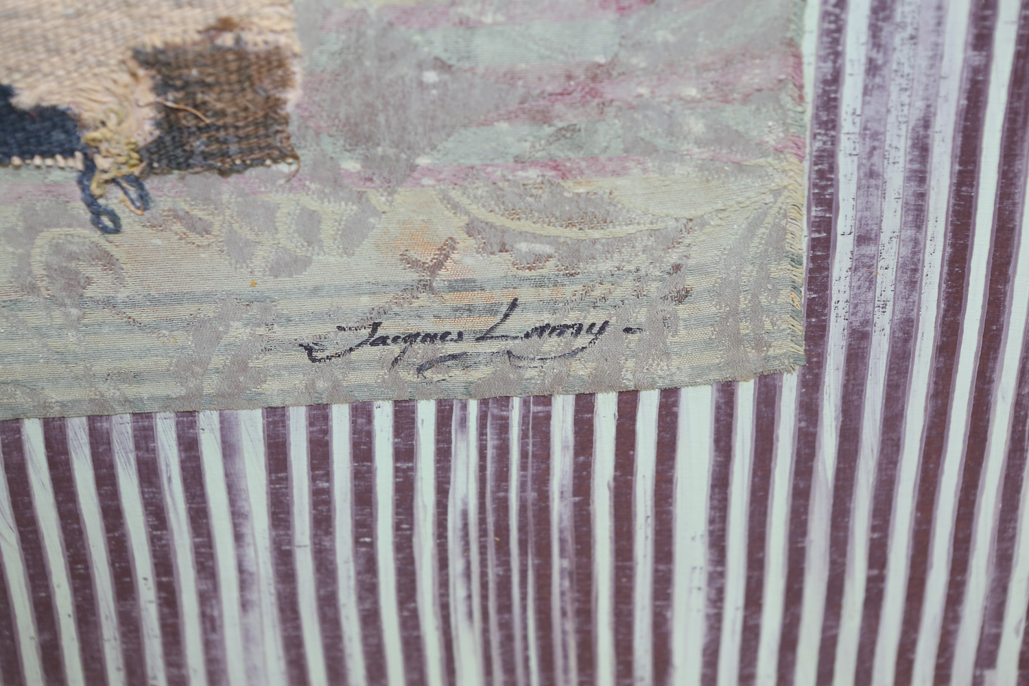 Jacques Lamy  Mixed Media on Board Natural Composition