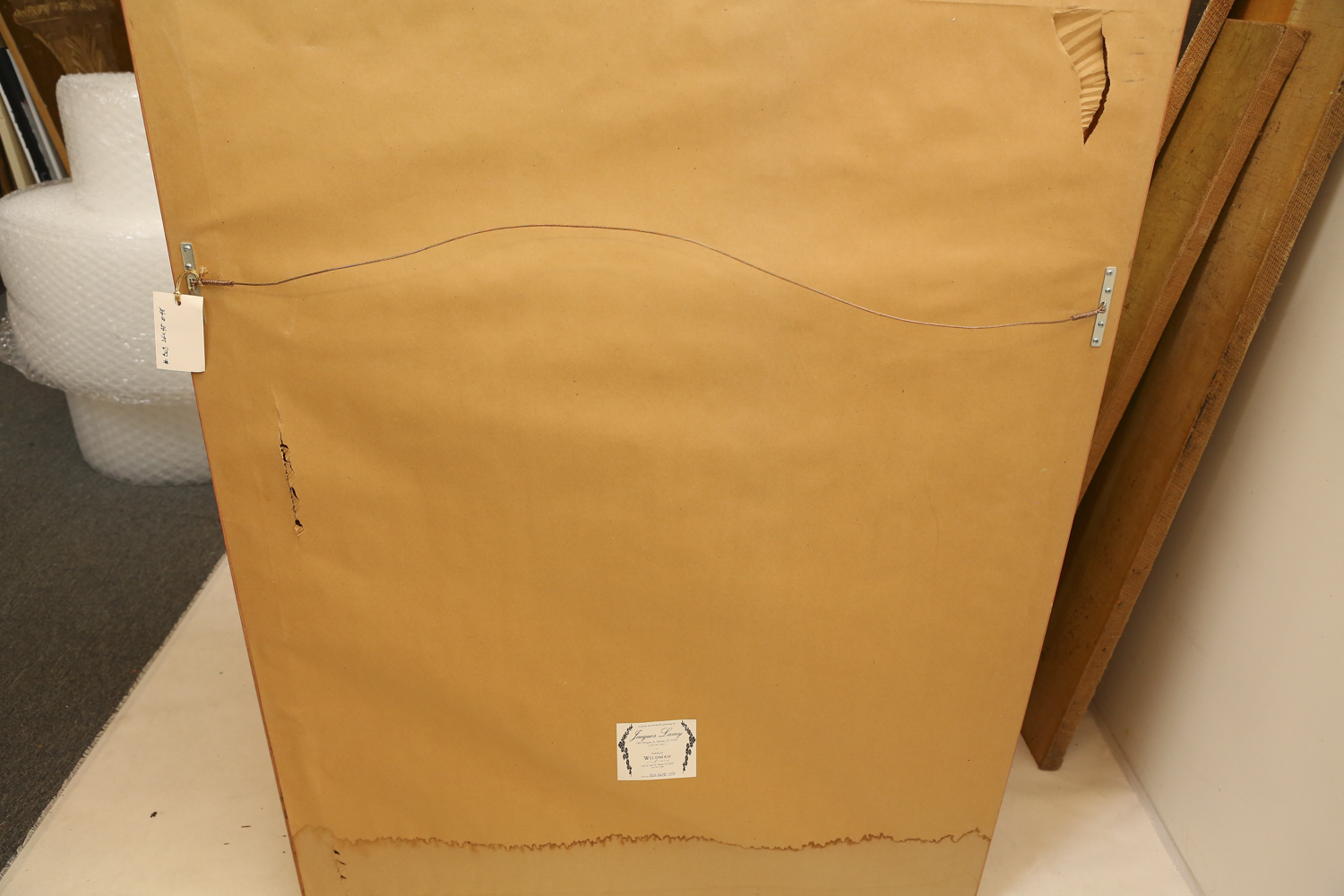 Jacques Lamy  Mixed Media on Board Natural Composition