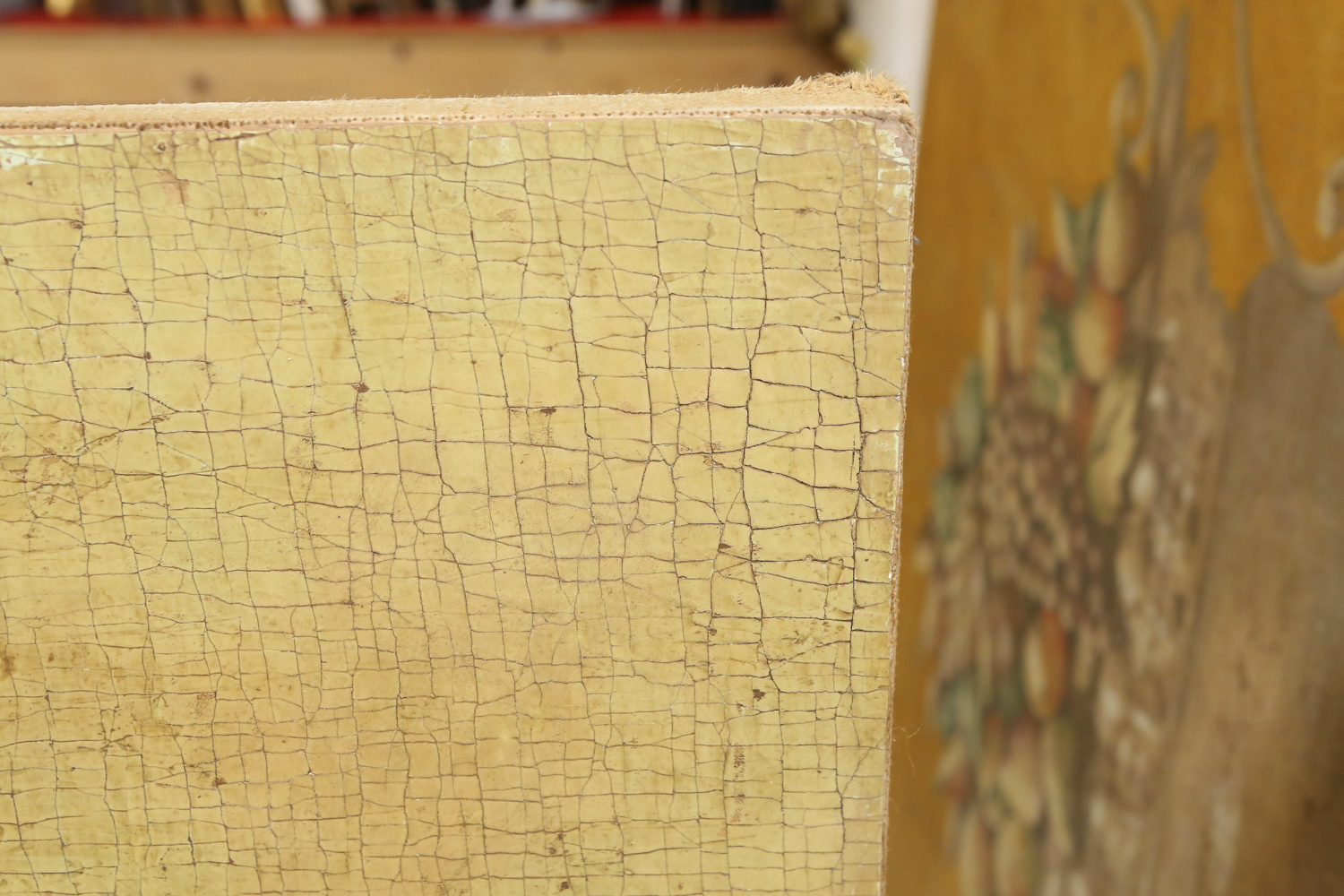 Jacques Lamy Oil Painting on Burlap Still Life