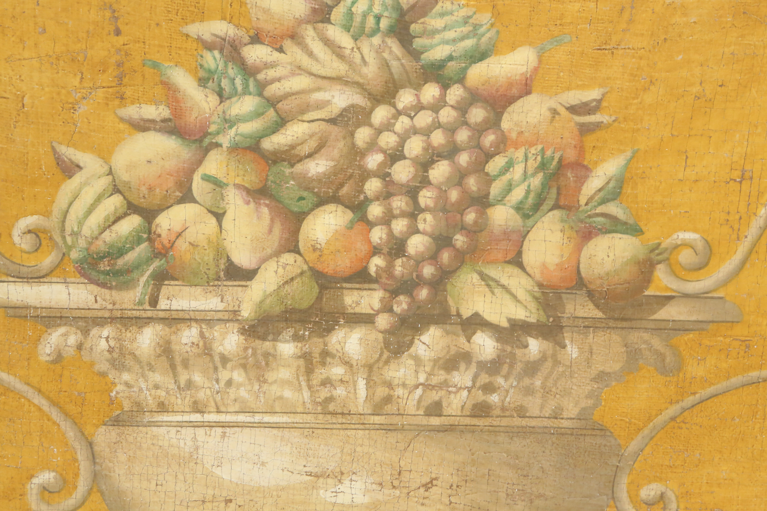 Jacques Lamy Oil Painting on Burlap of a Still Life