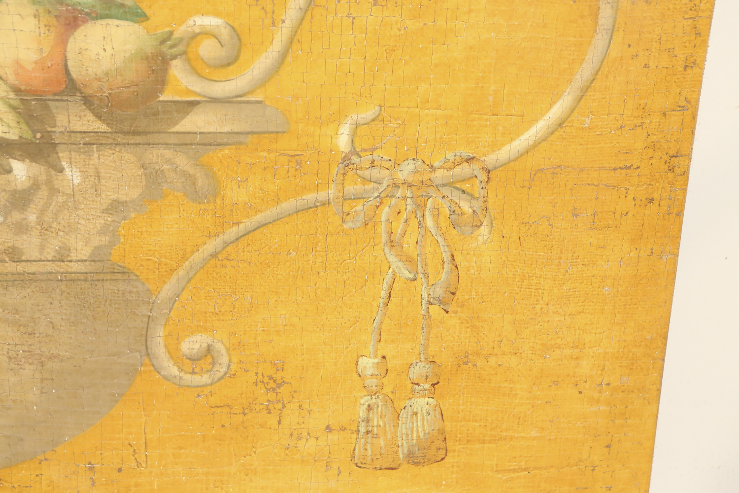 Jacques Lamy Oil Painting on Burlap of a Still Life