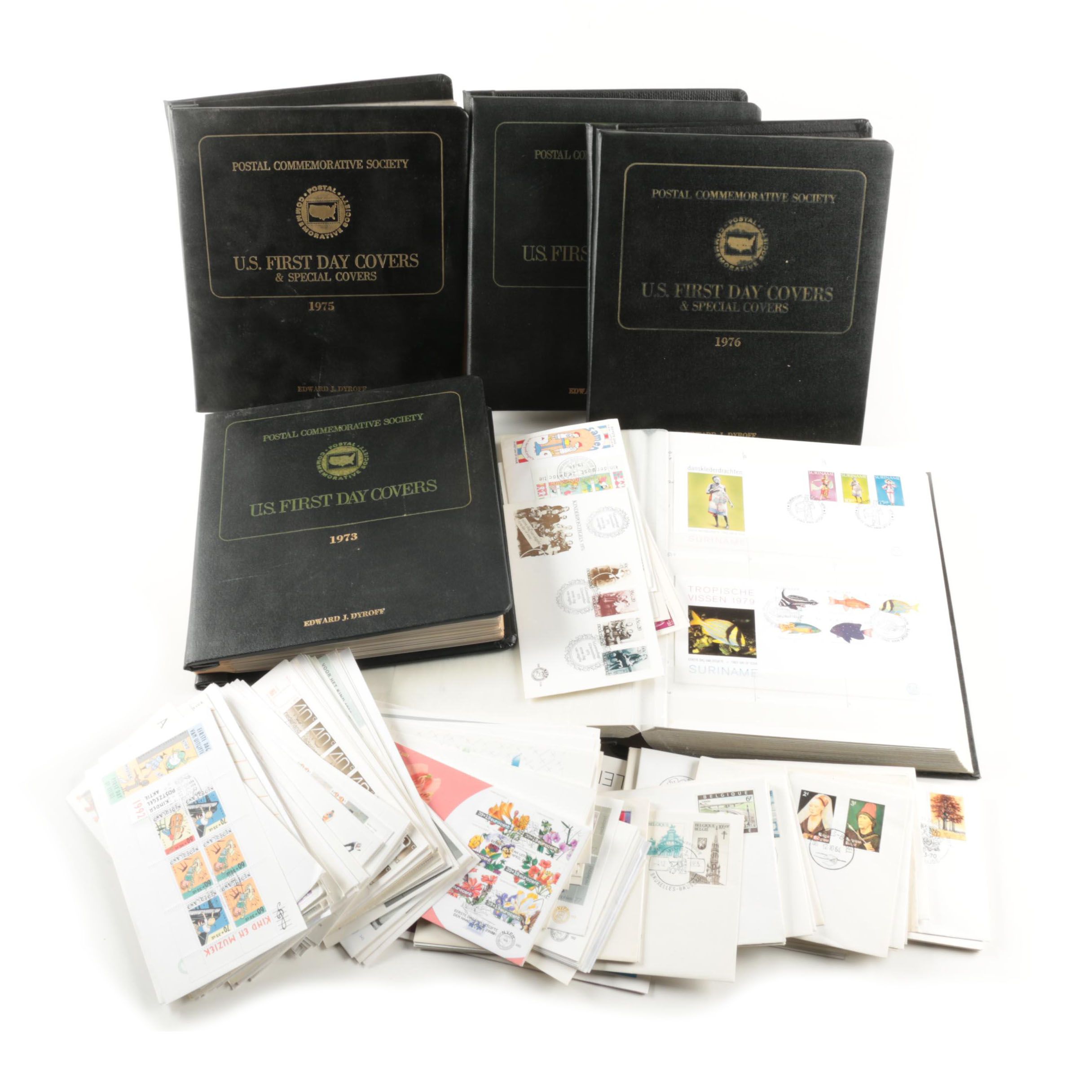 United States and International First Day Cover Postage Stamps