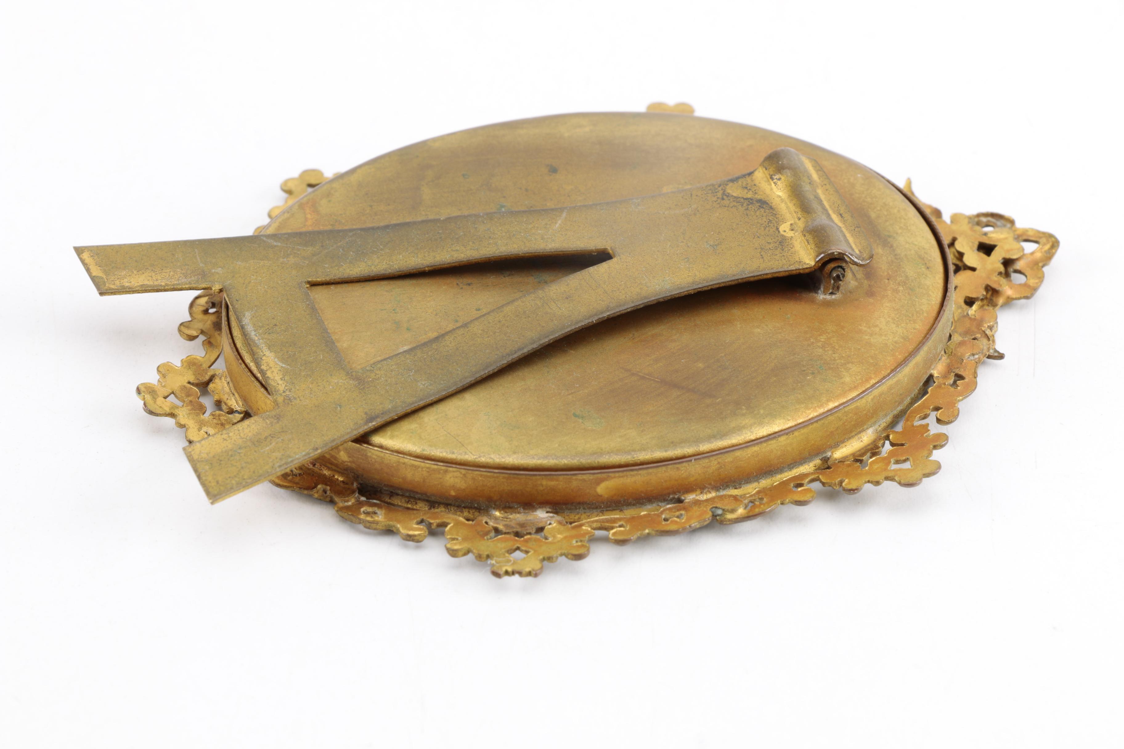 Miniature Portrait of a Woman in a Headscarf