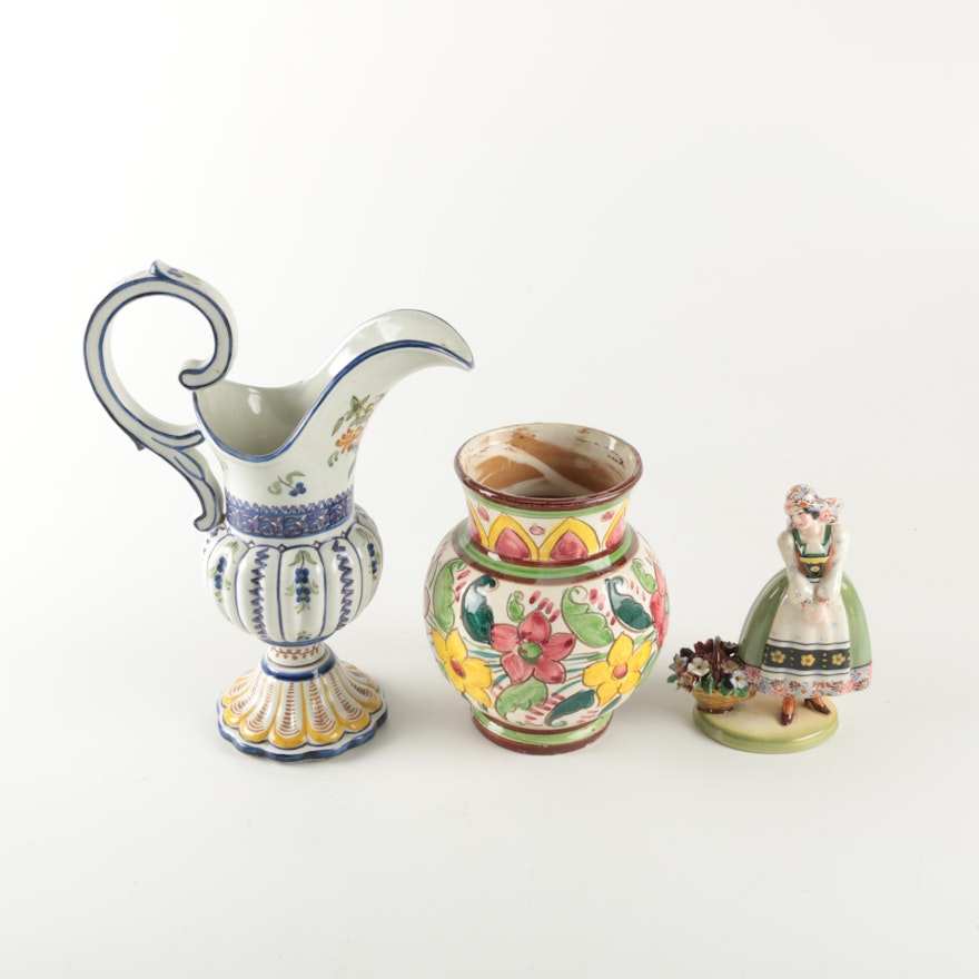 Assortment of Italian Ceramic Decor