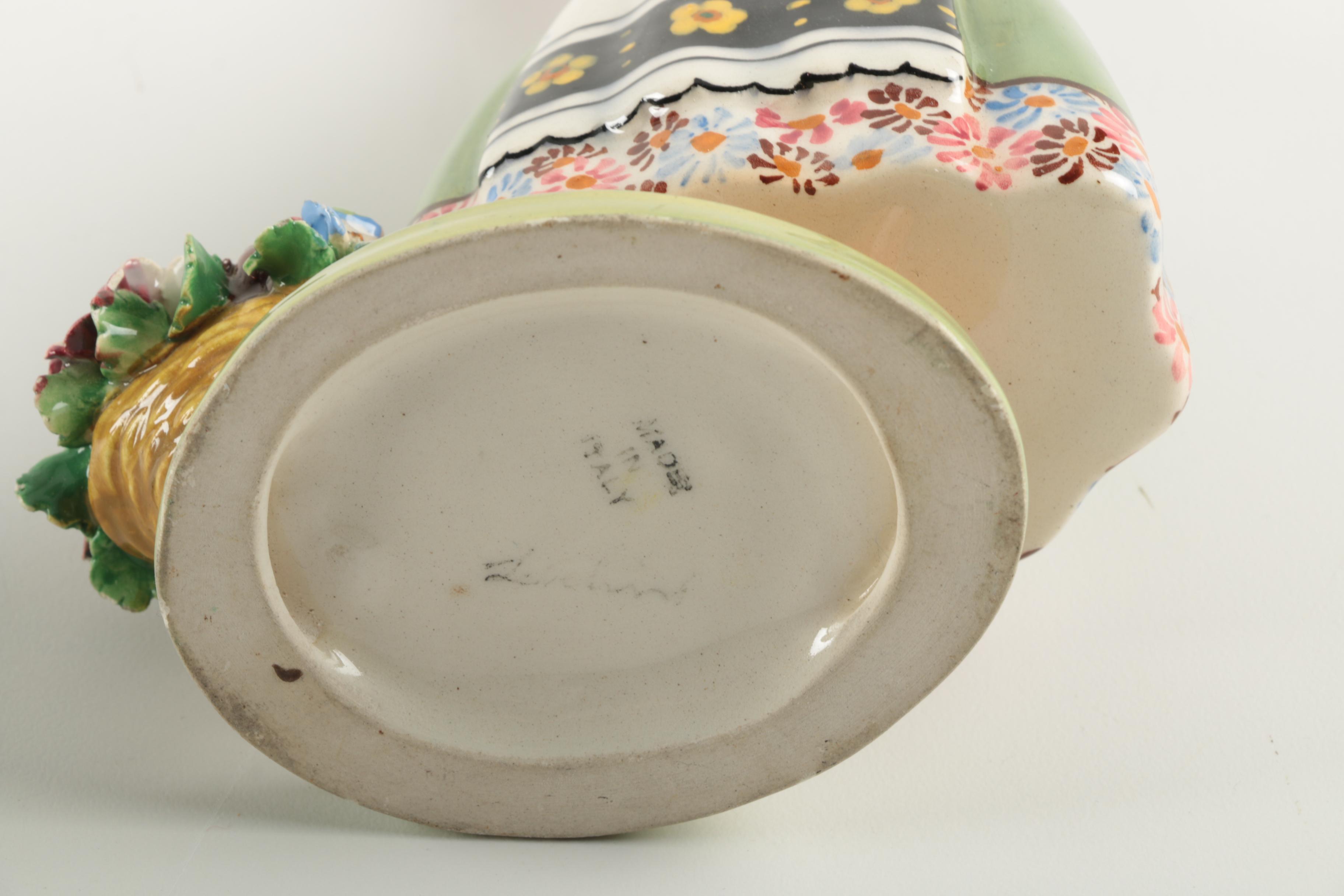 Assortment of Italian Ceramic Decor