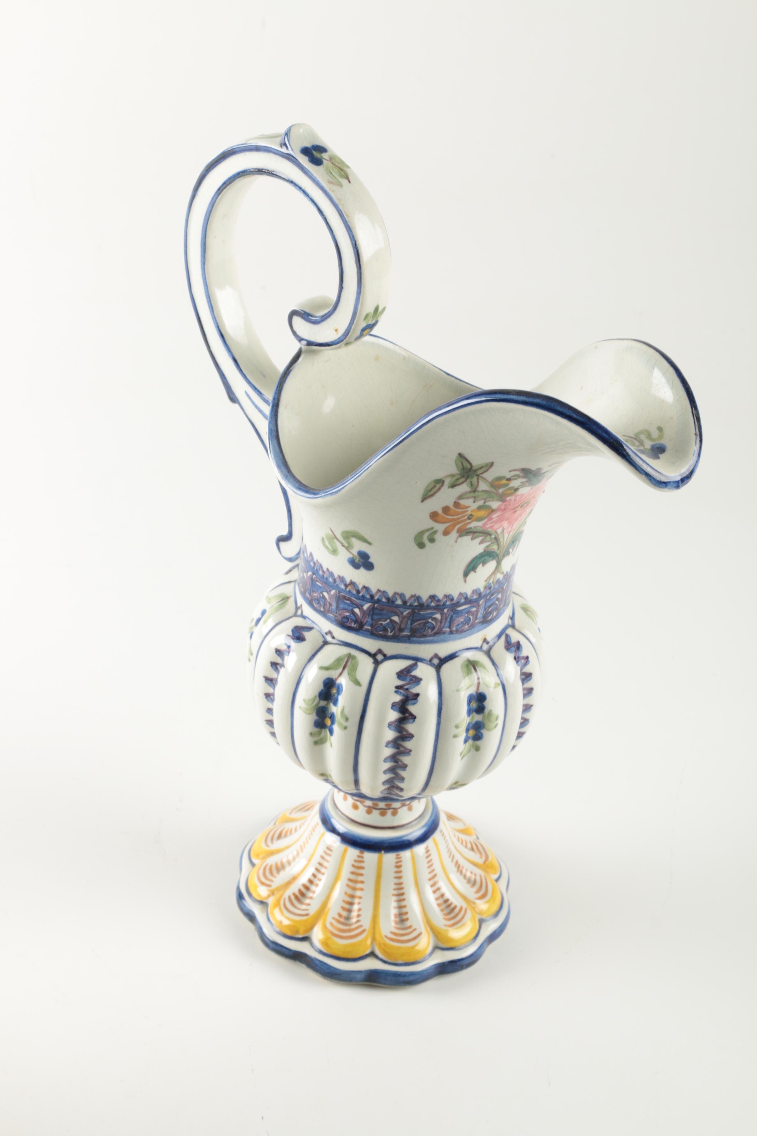 Assortment of Italian Ceramic Decor