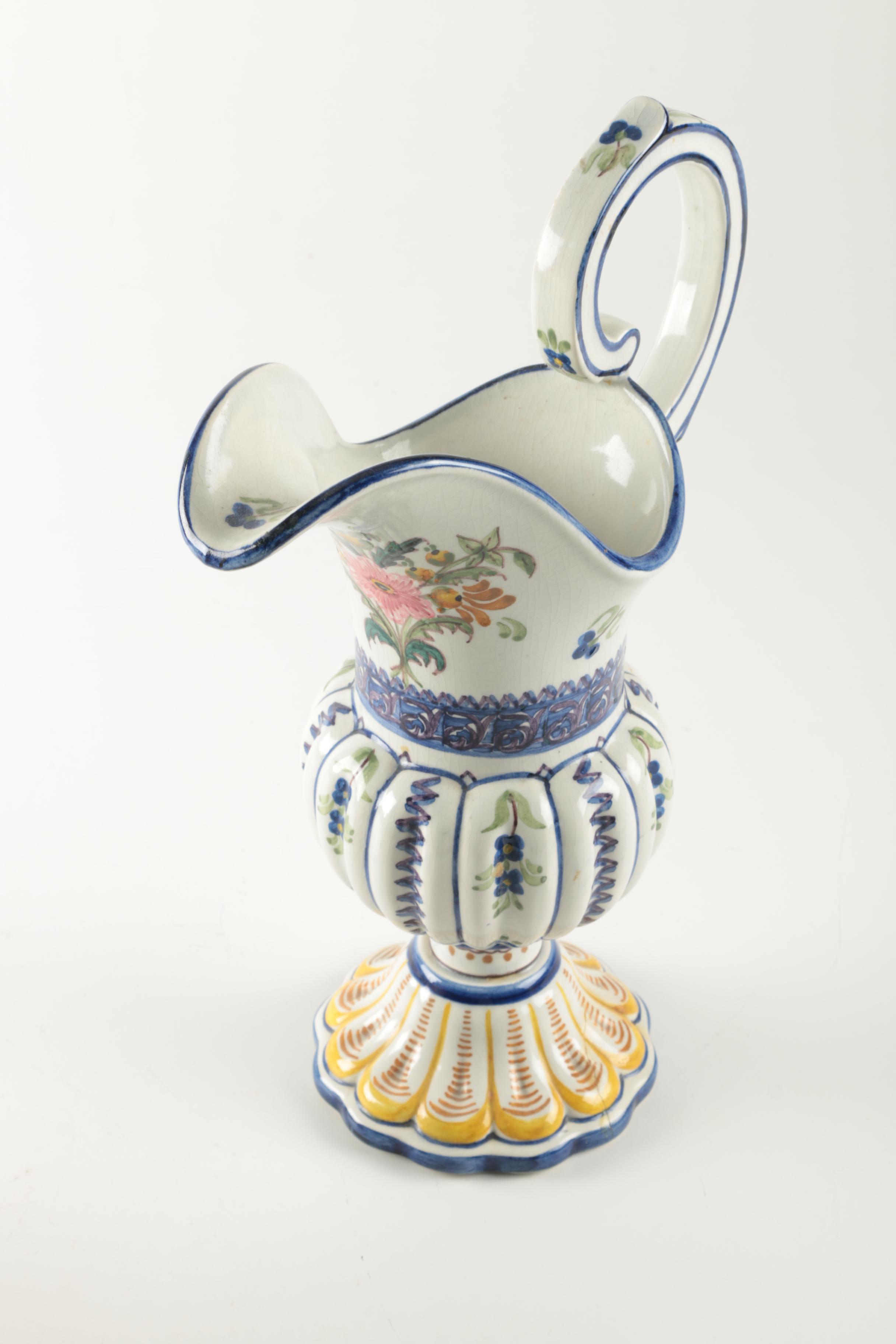 Assortment of Italian Ceramic Decor