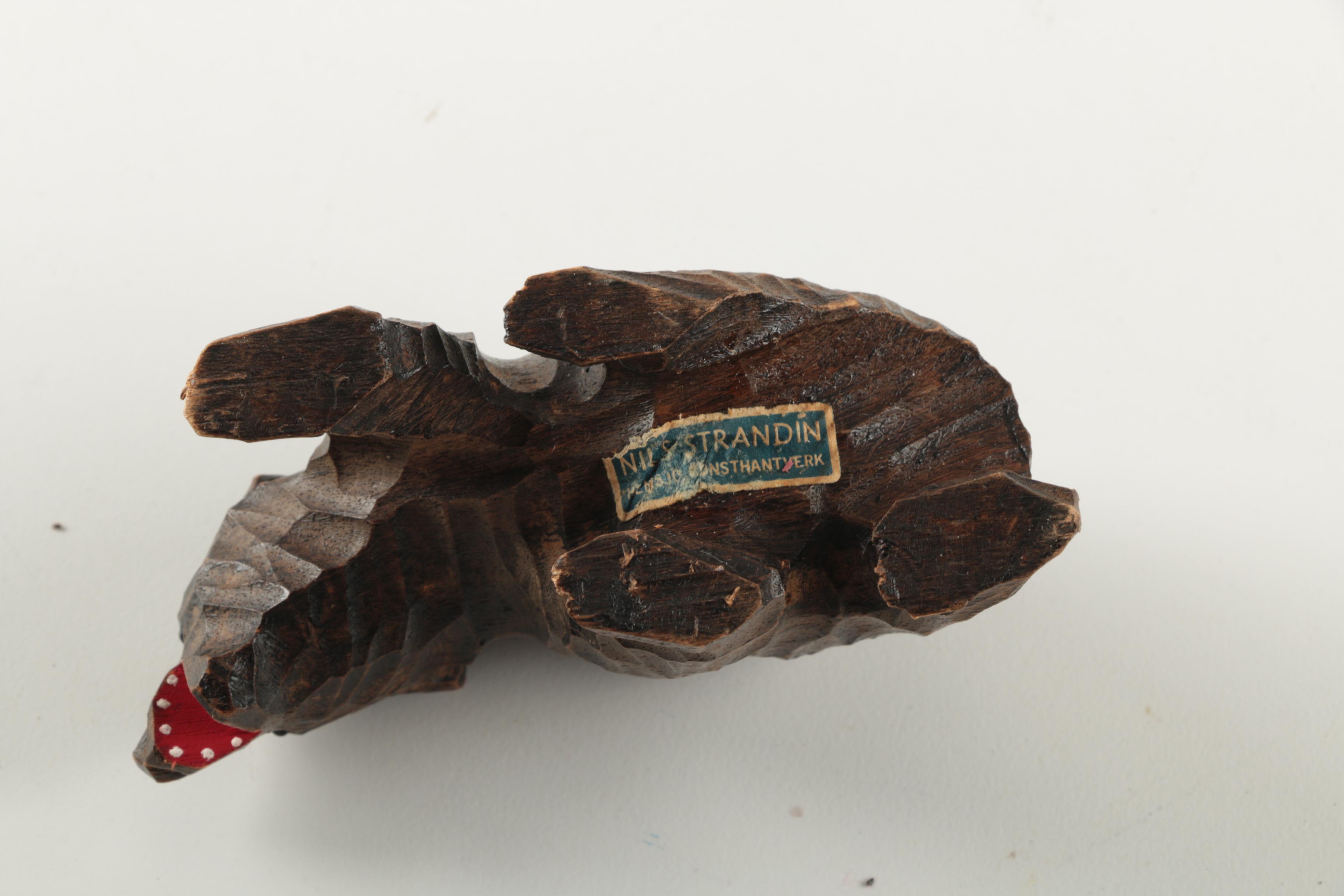 Assorted Carved Wood Figurines