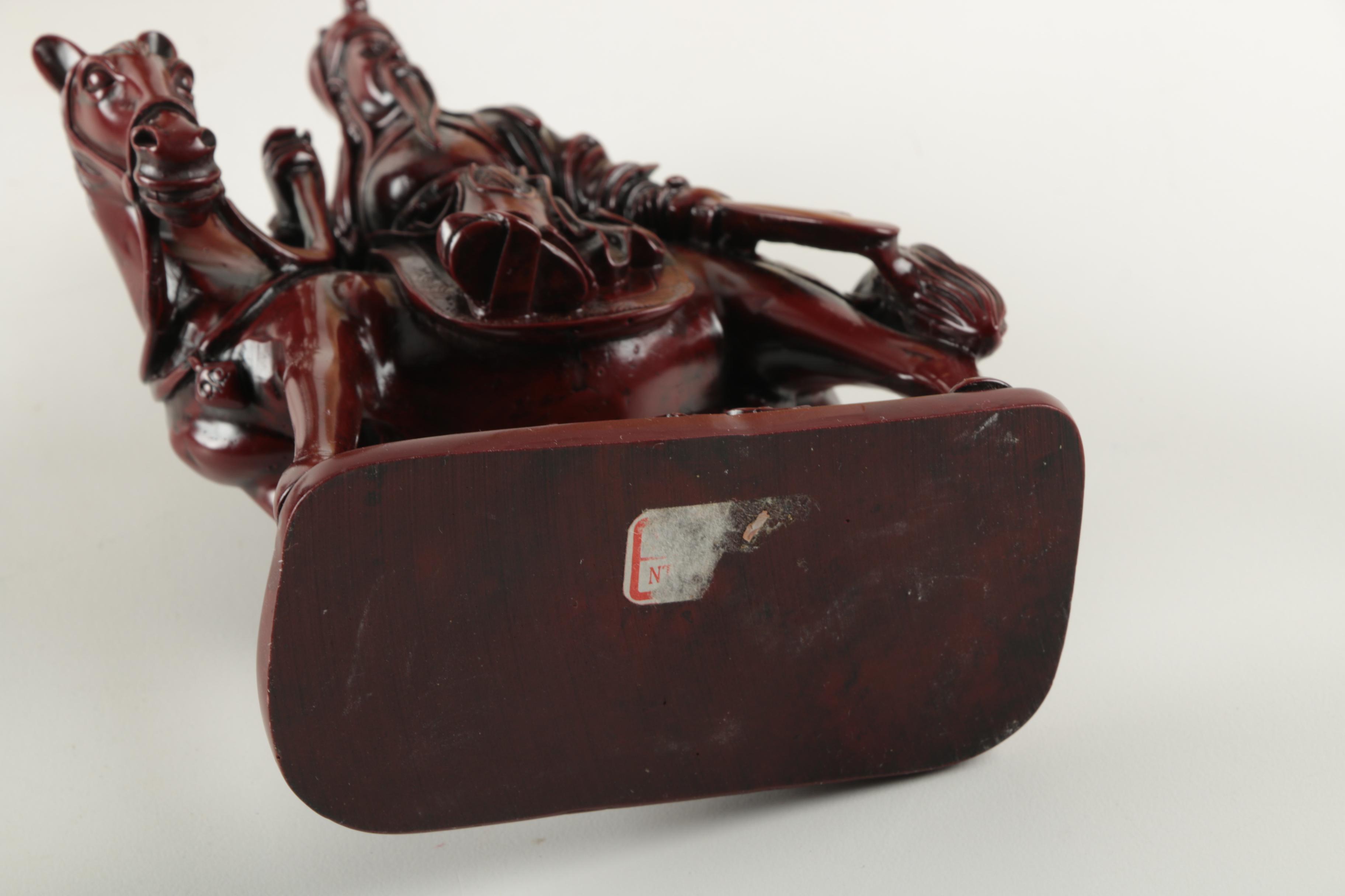 Assorted Carved Wood Figurines