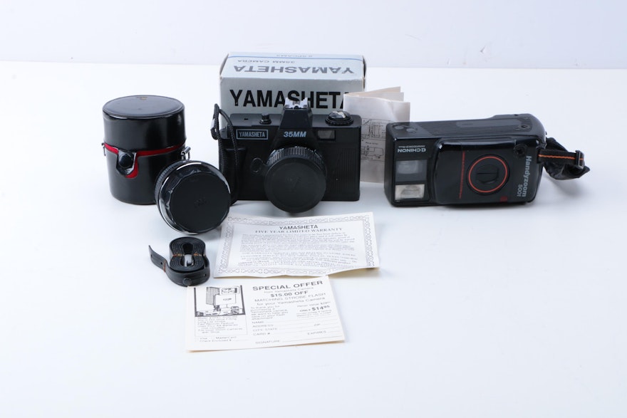 Yamasheta 35mm Camera and Accessories