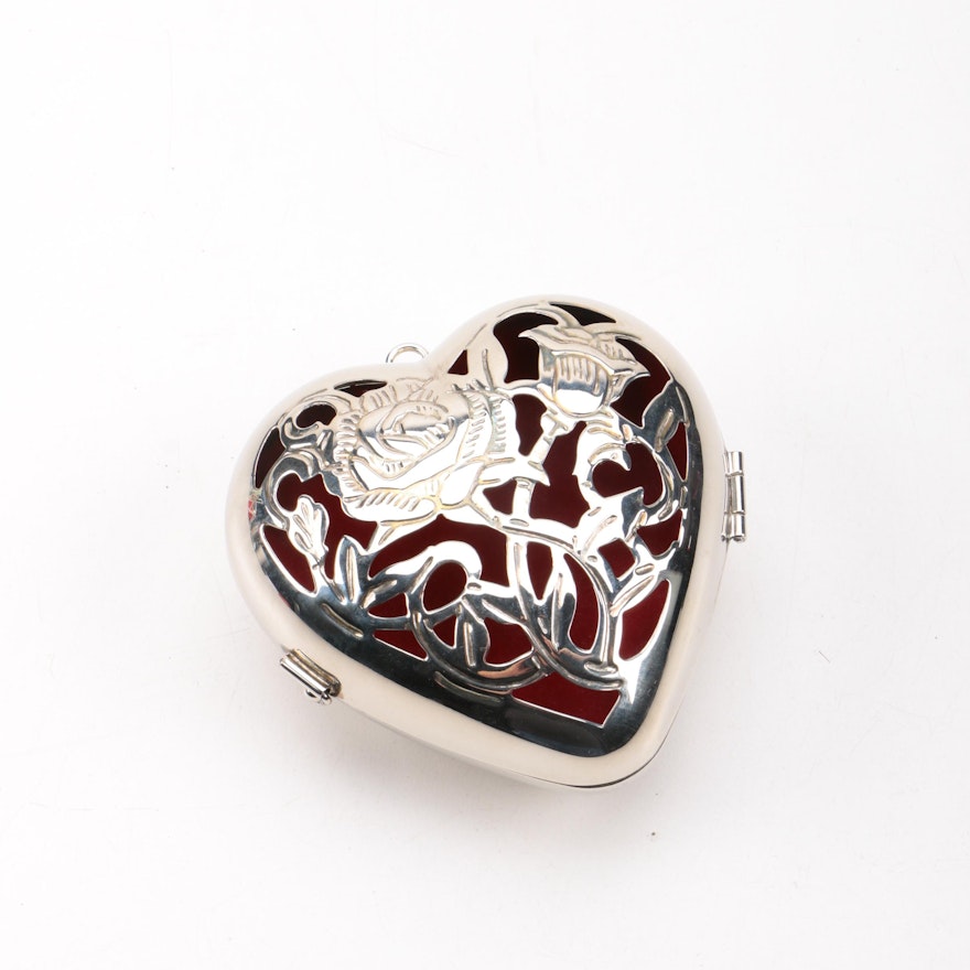 Lenox "Wedding Promise" Giving Heart Locket Box