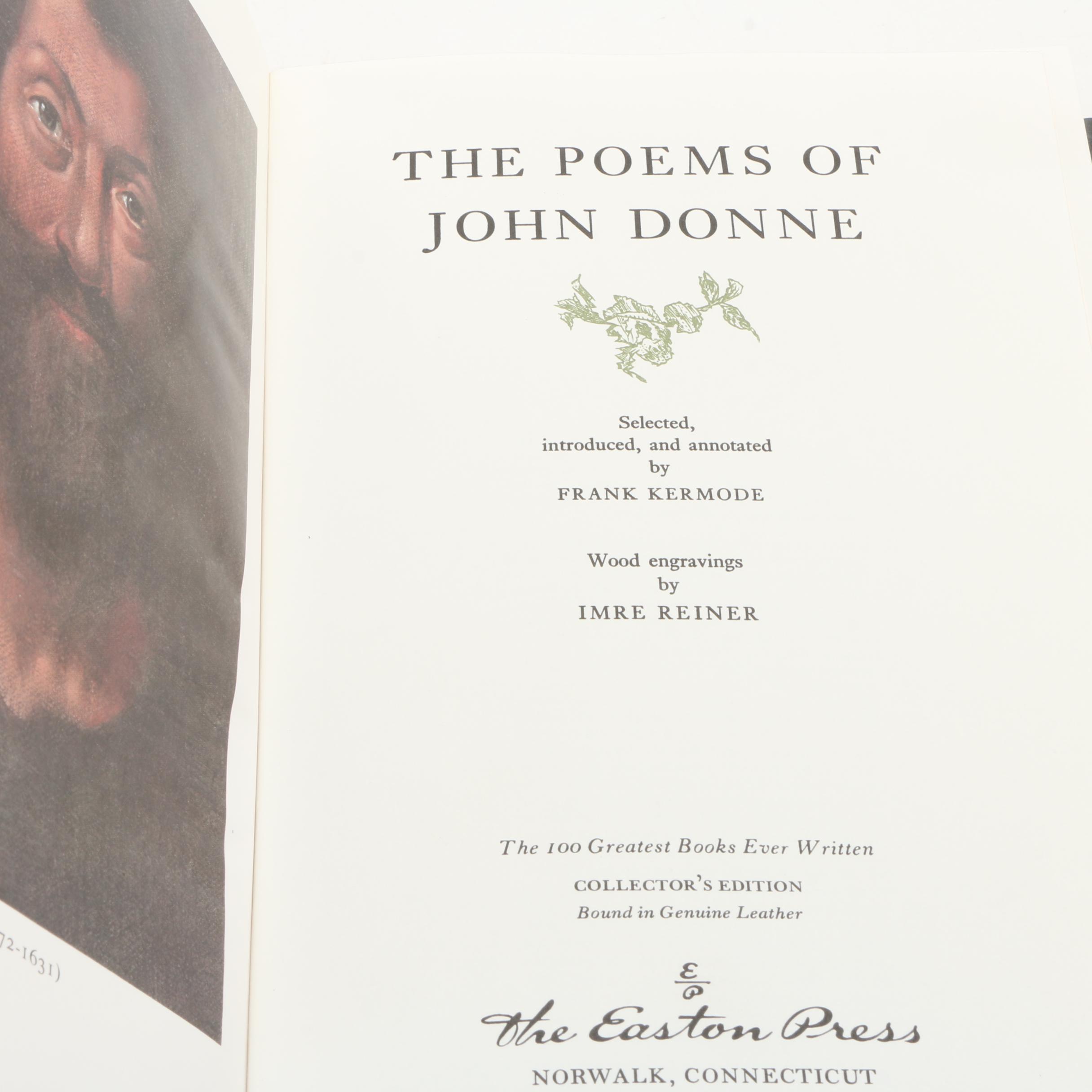 Easton Press Edition Books featuring Poetry