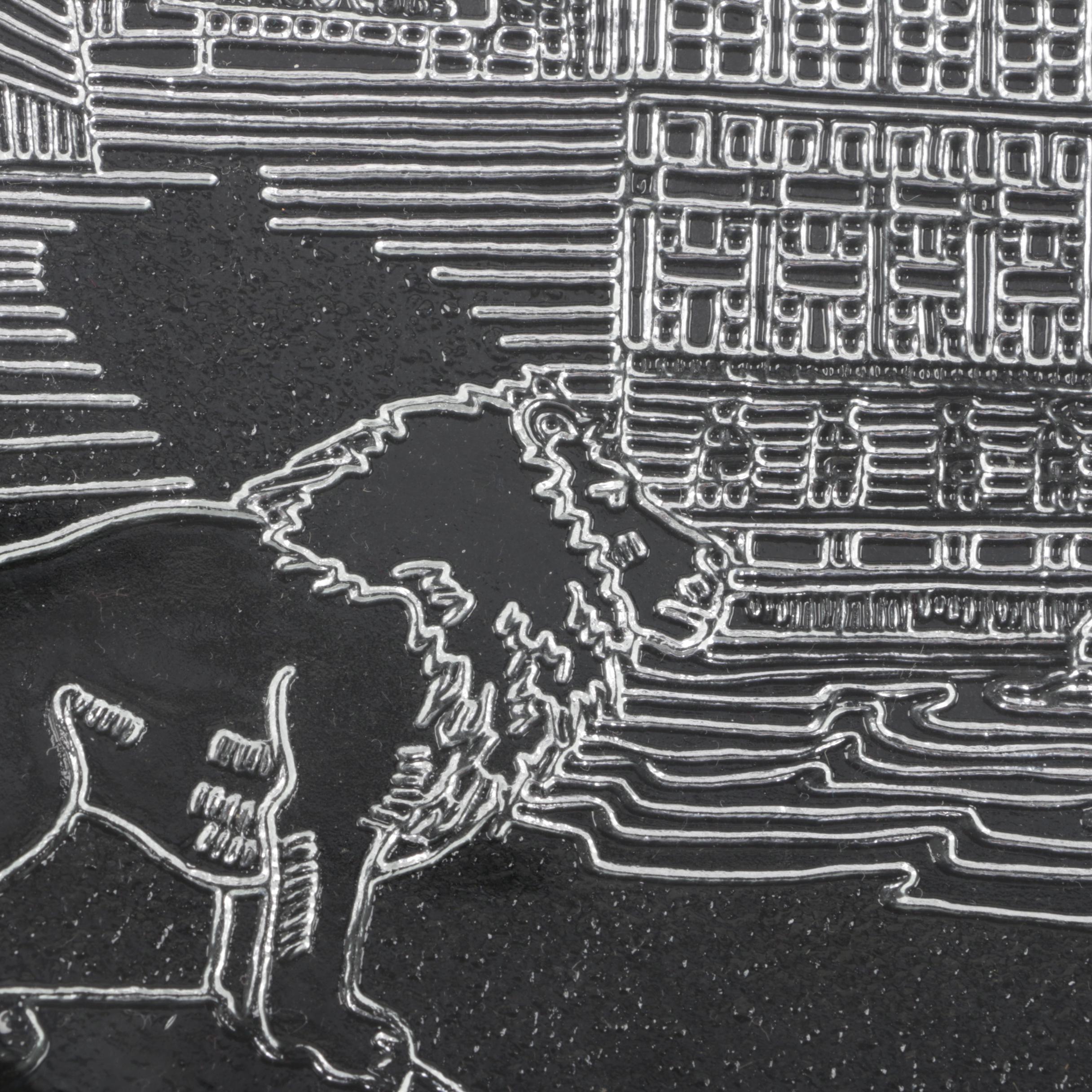 Chicago Themed Glass Plate