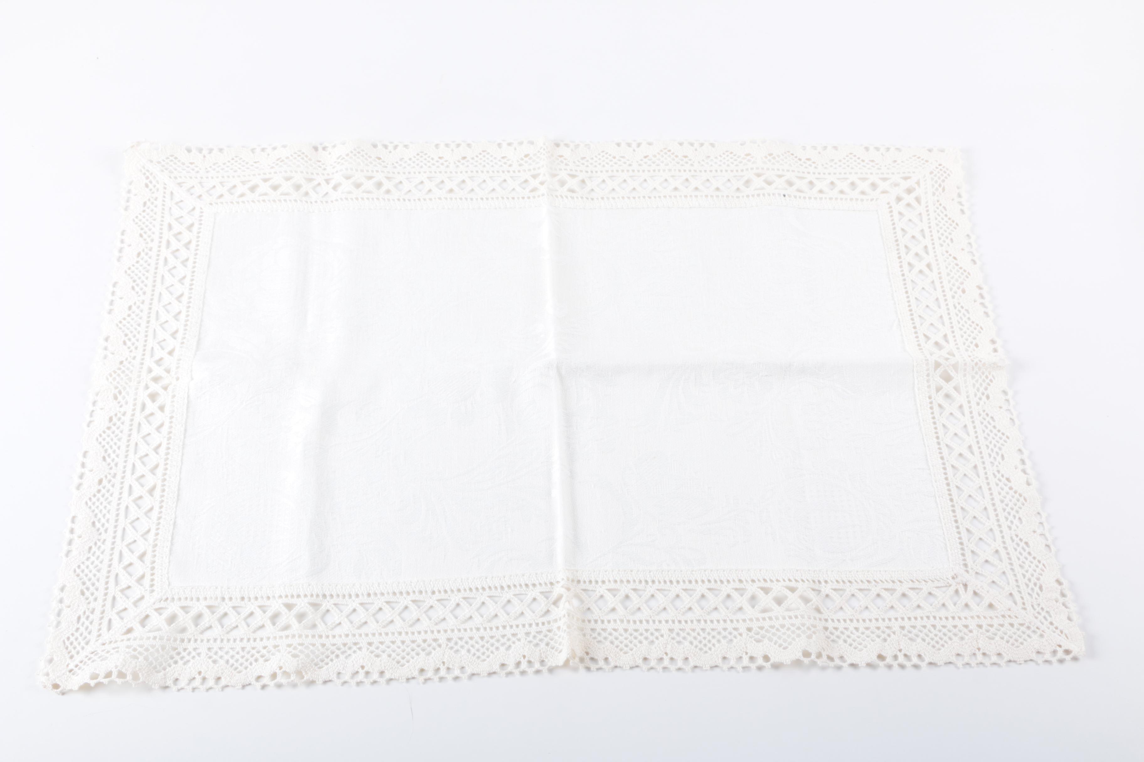 Vintage Cloth Table Runners Including West German