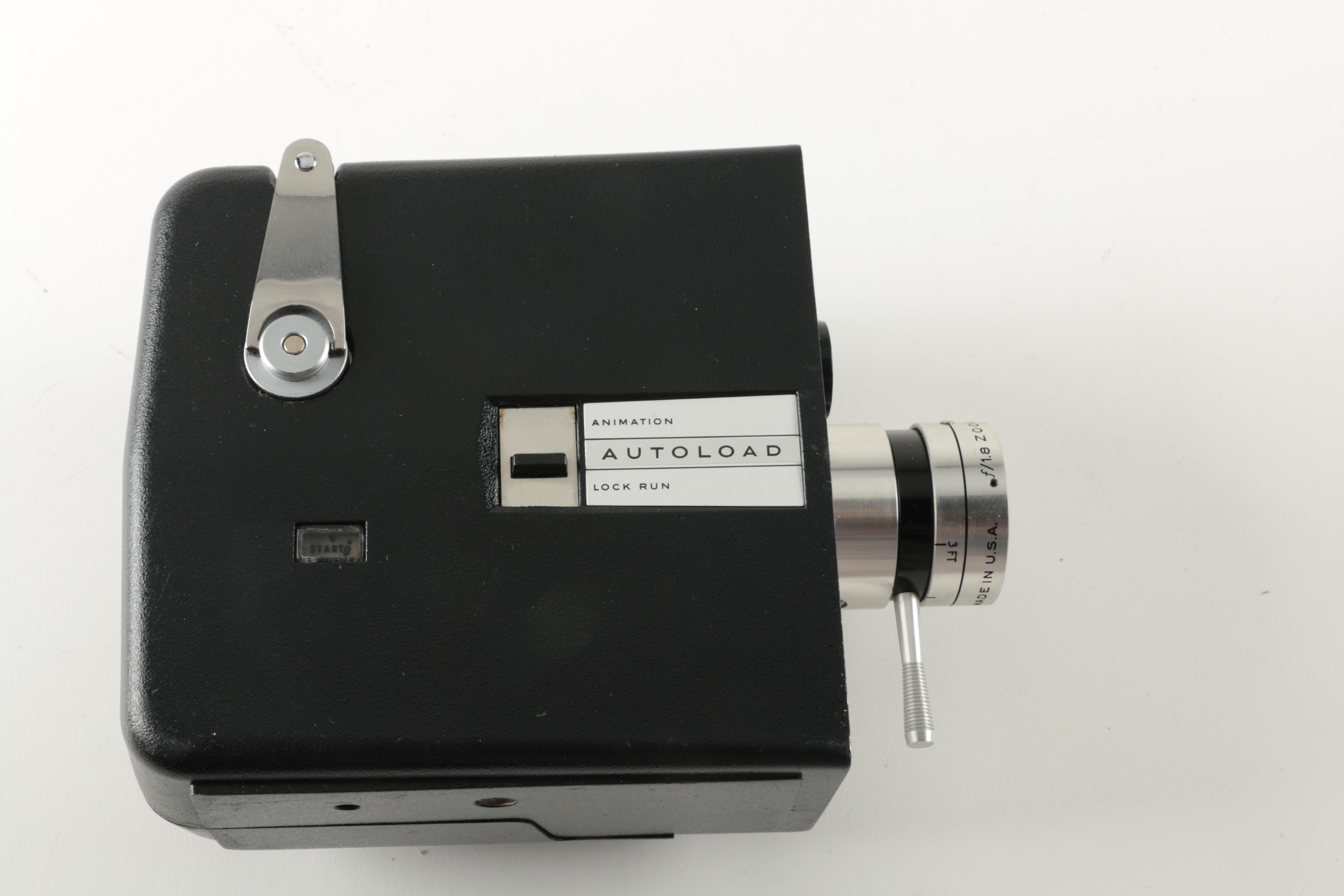 Pair of Vintage Bell & Howell Cameras with Cases