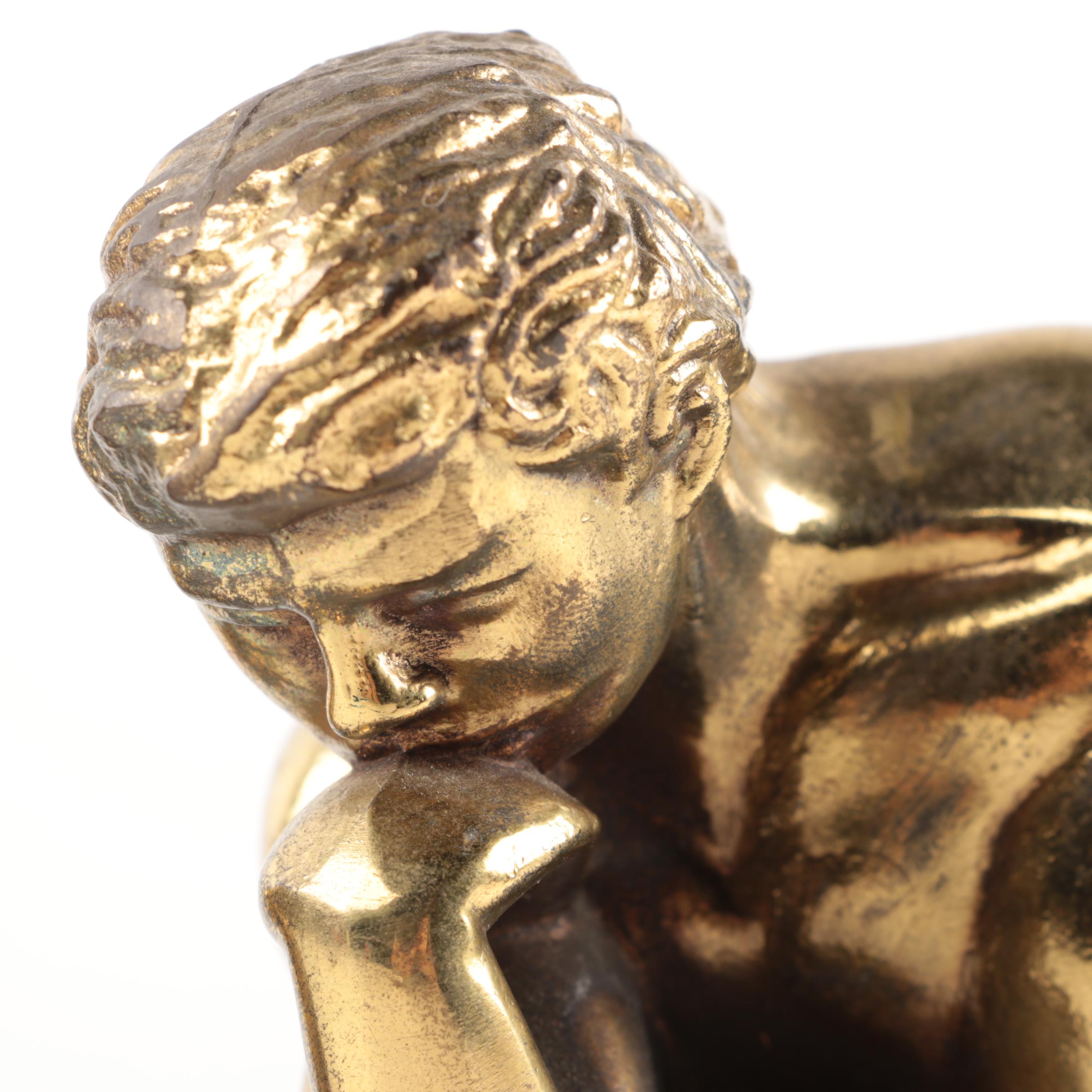 "The Thinker" Bookends