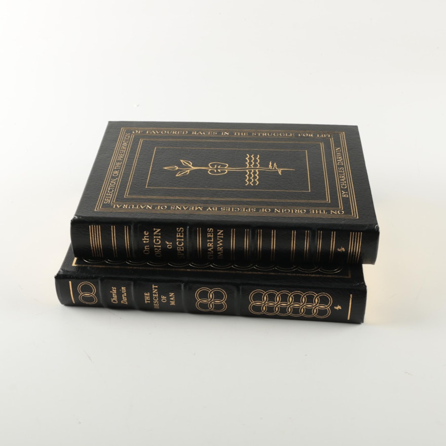 Easton Press Edition Novels by Charles Darwin