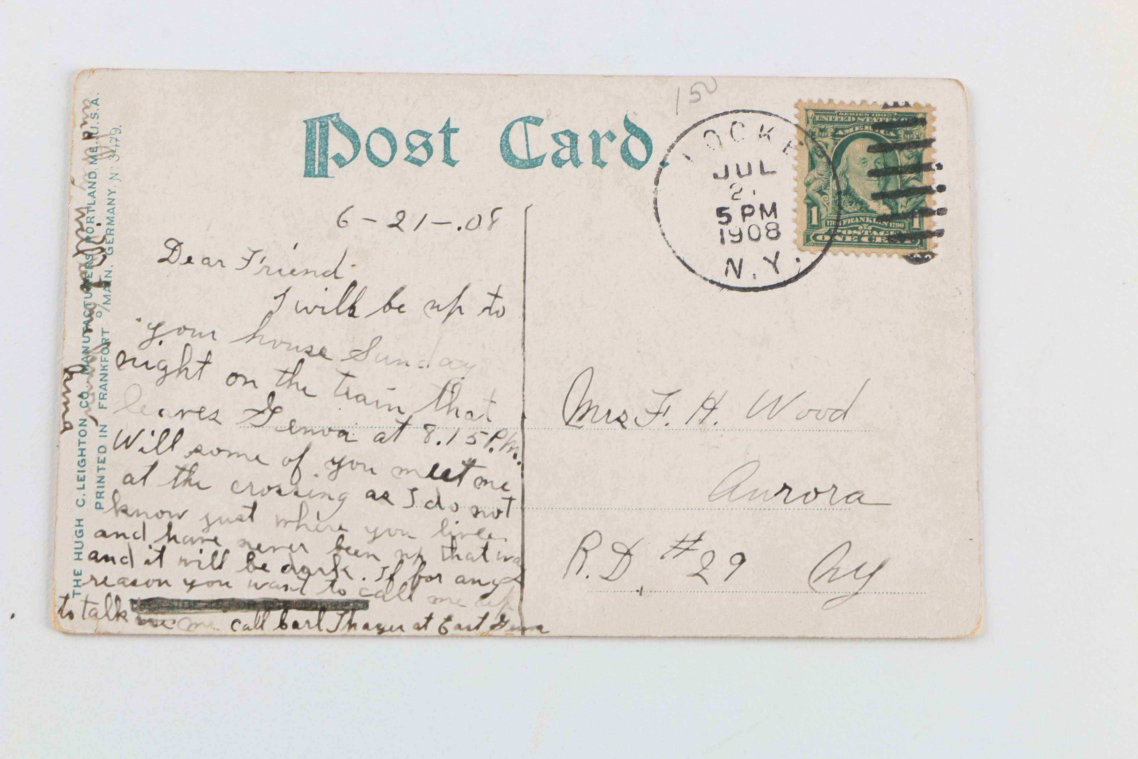 Cornell University Postcards and First Day Covers