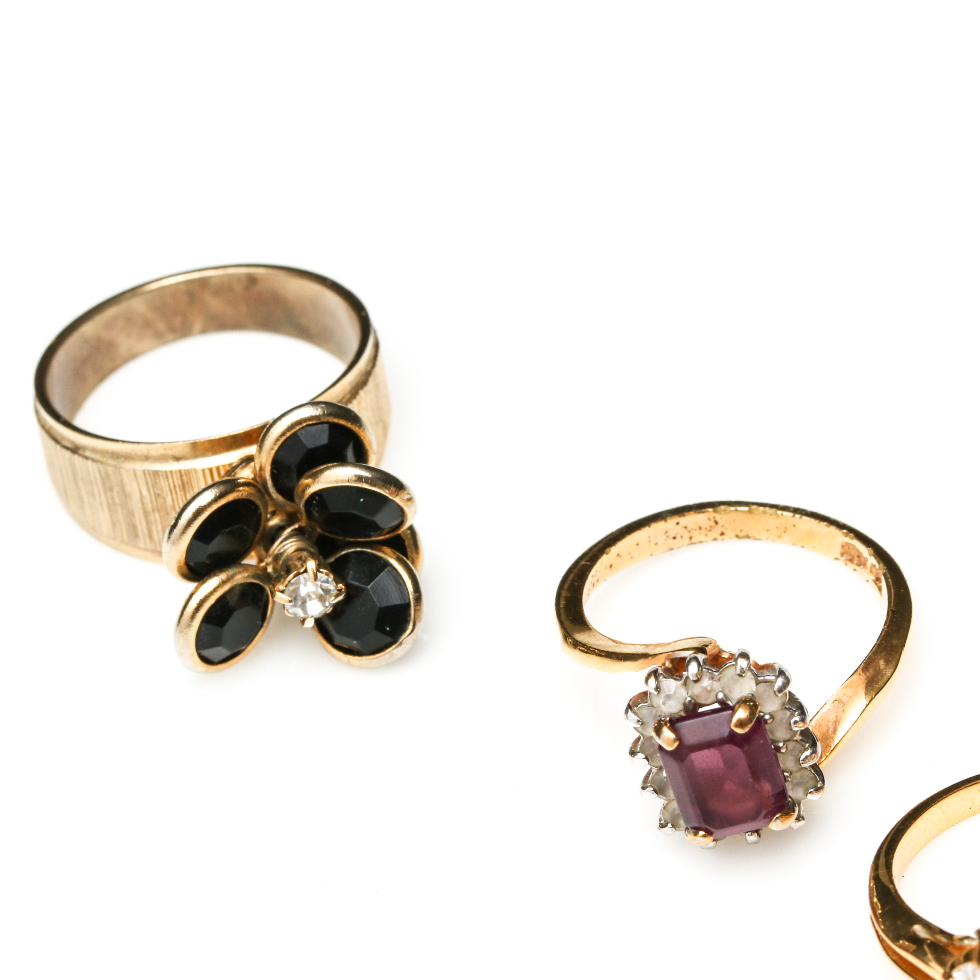 Assortment of Vintage Costume Jewelry