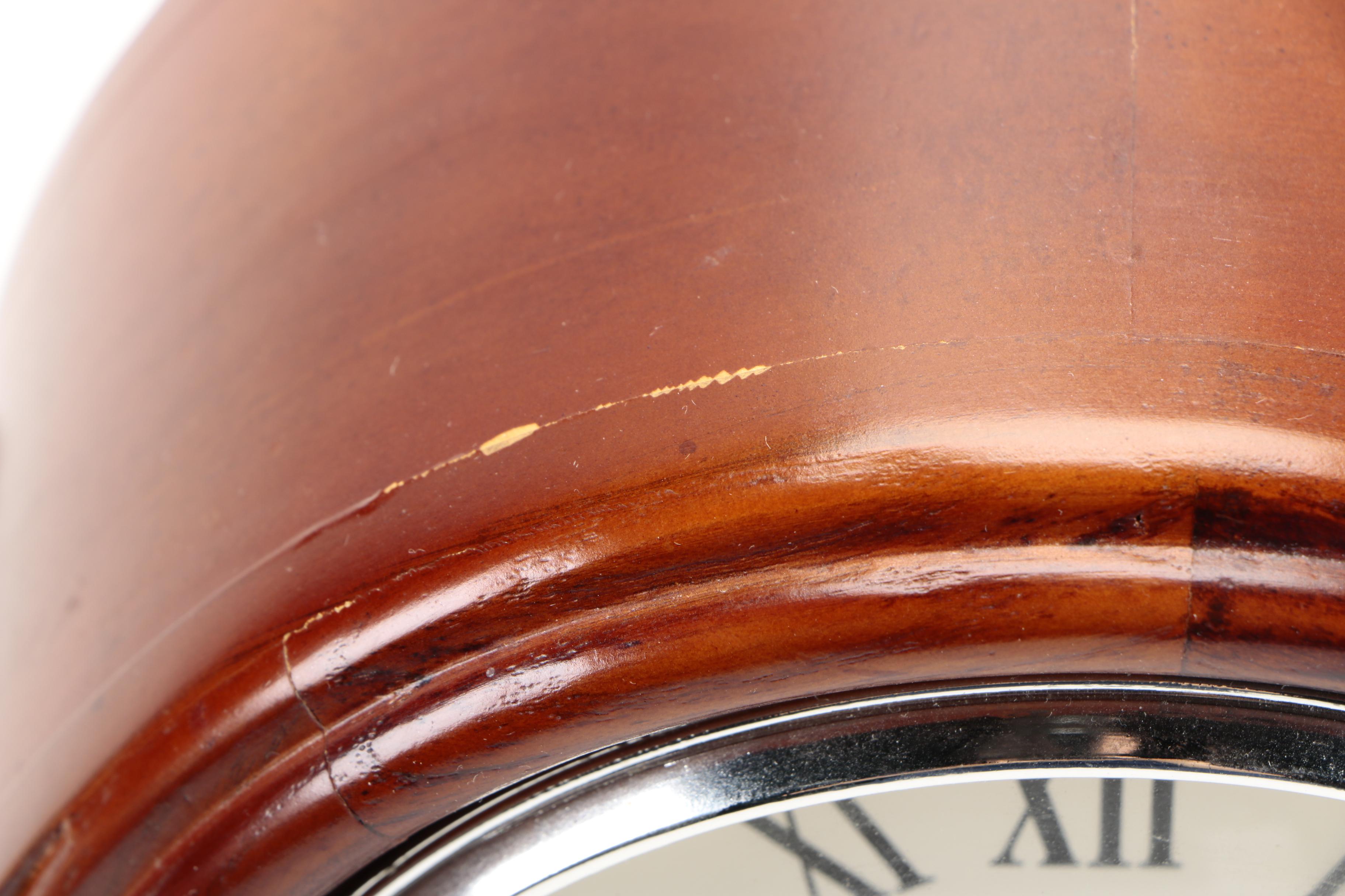 Wallace Tambour Style Mantel Clock