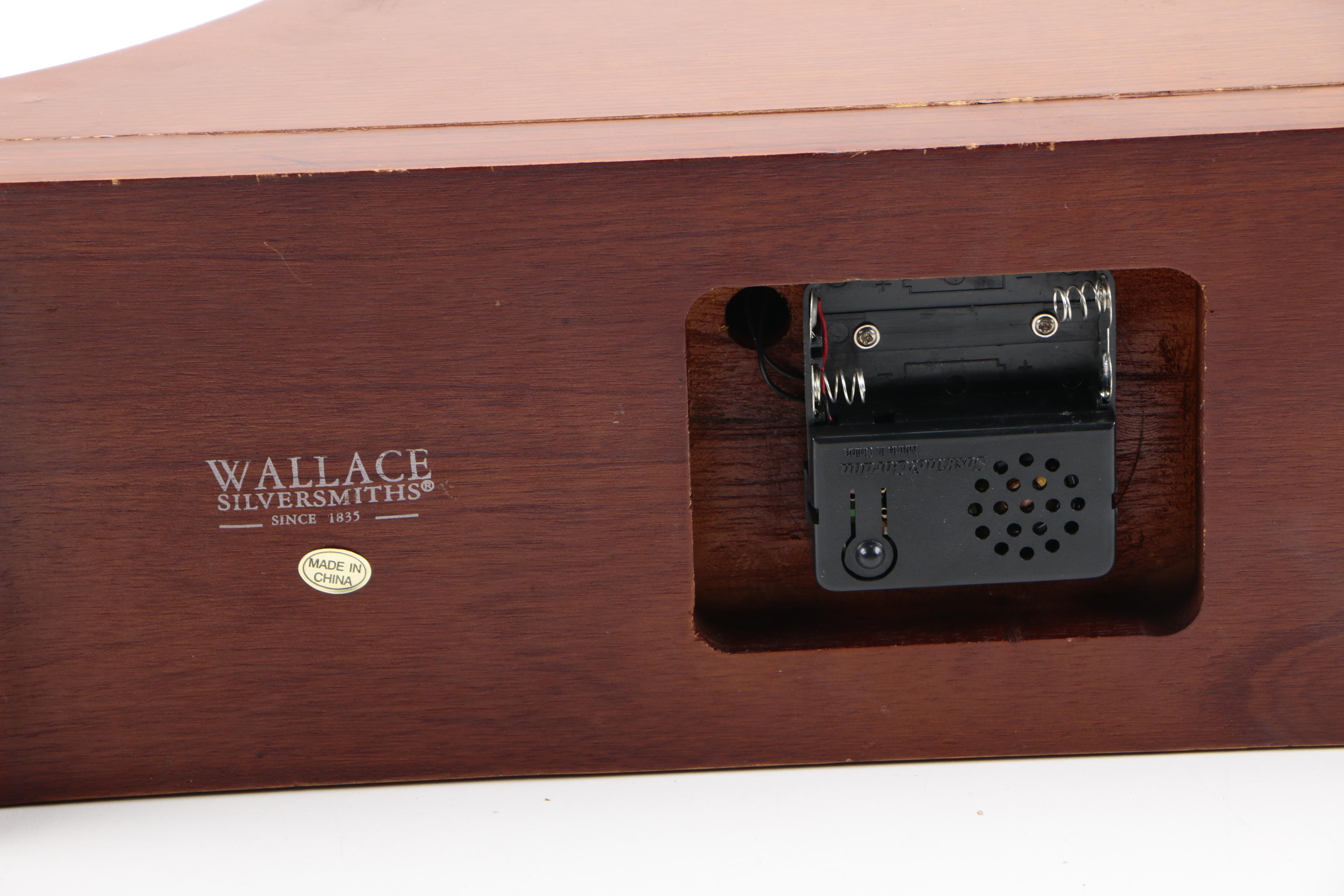 Wallace Tambour Style Mantel Clock