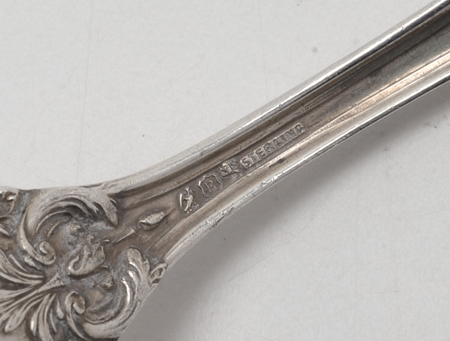 Reed & Barton Sterling Silver Fruit Spoons in the Pattern "Francis I"