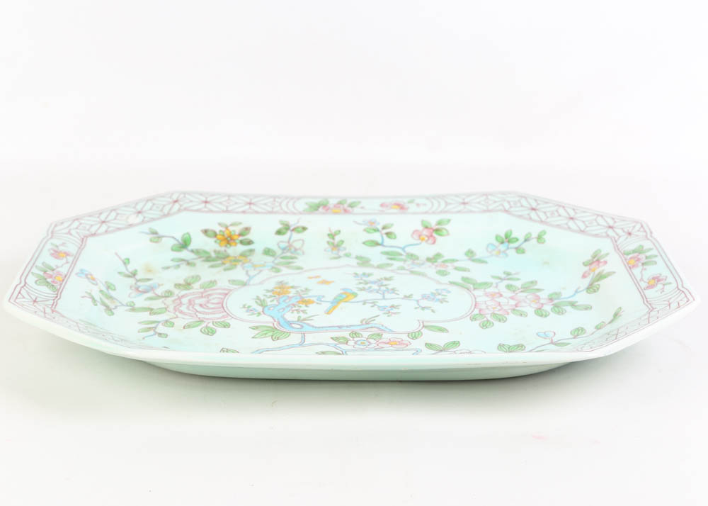 Adams Calyx Ware "Singapore Bird" English Ironstone China