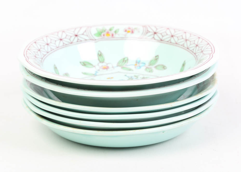 Adams Calyx Ware "Singapore Bird" English Ironstone China