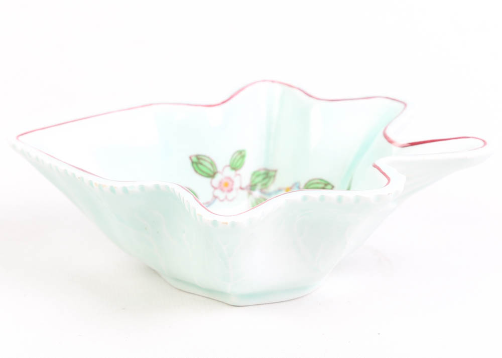 Adams Calyx Ware "Singapore Bird" English Ironstone China