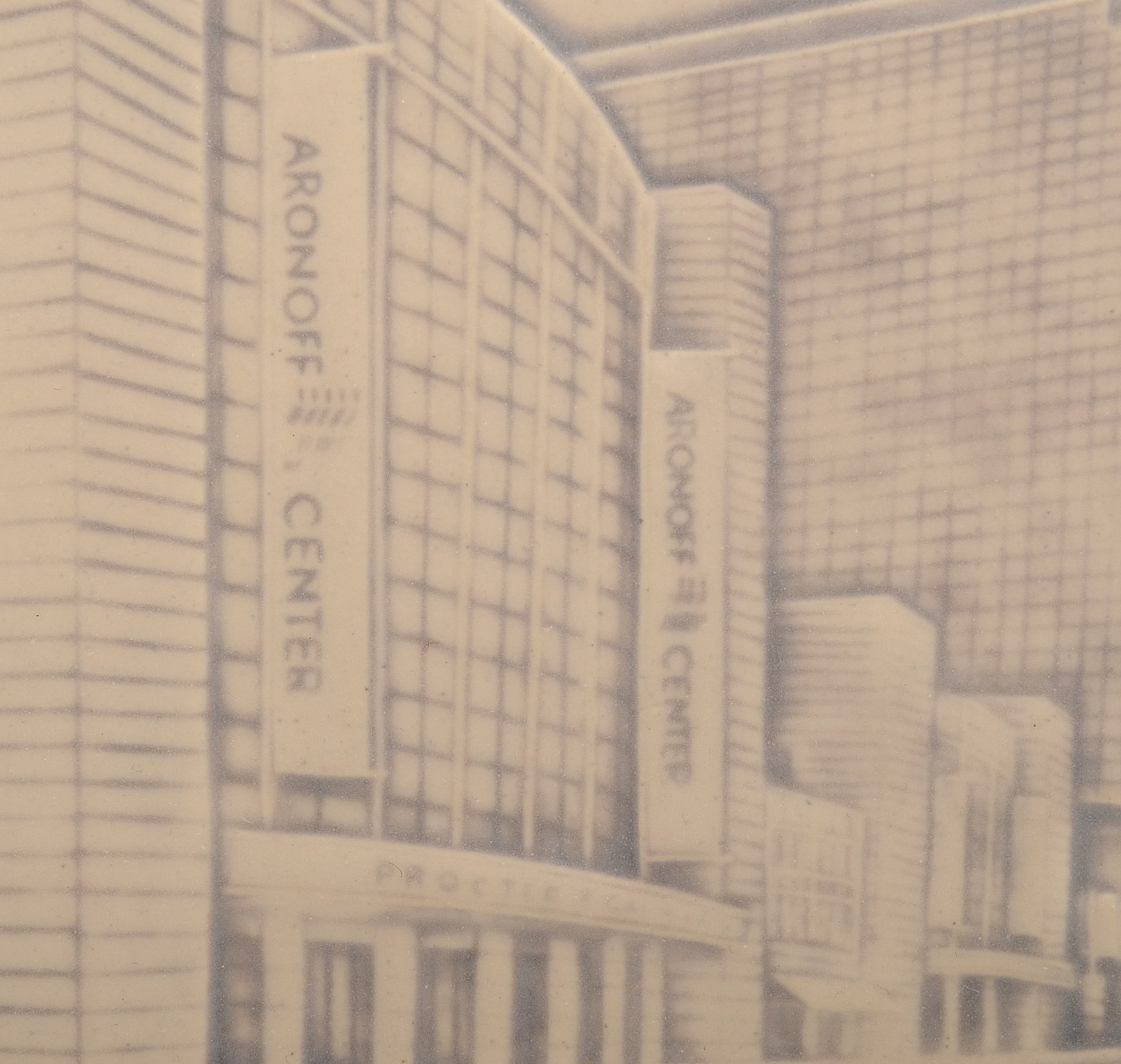 Rookwood Pottery 1st Edition Commemorative "Aronoff"  Tile