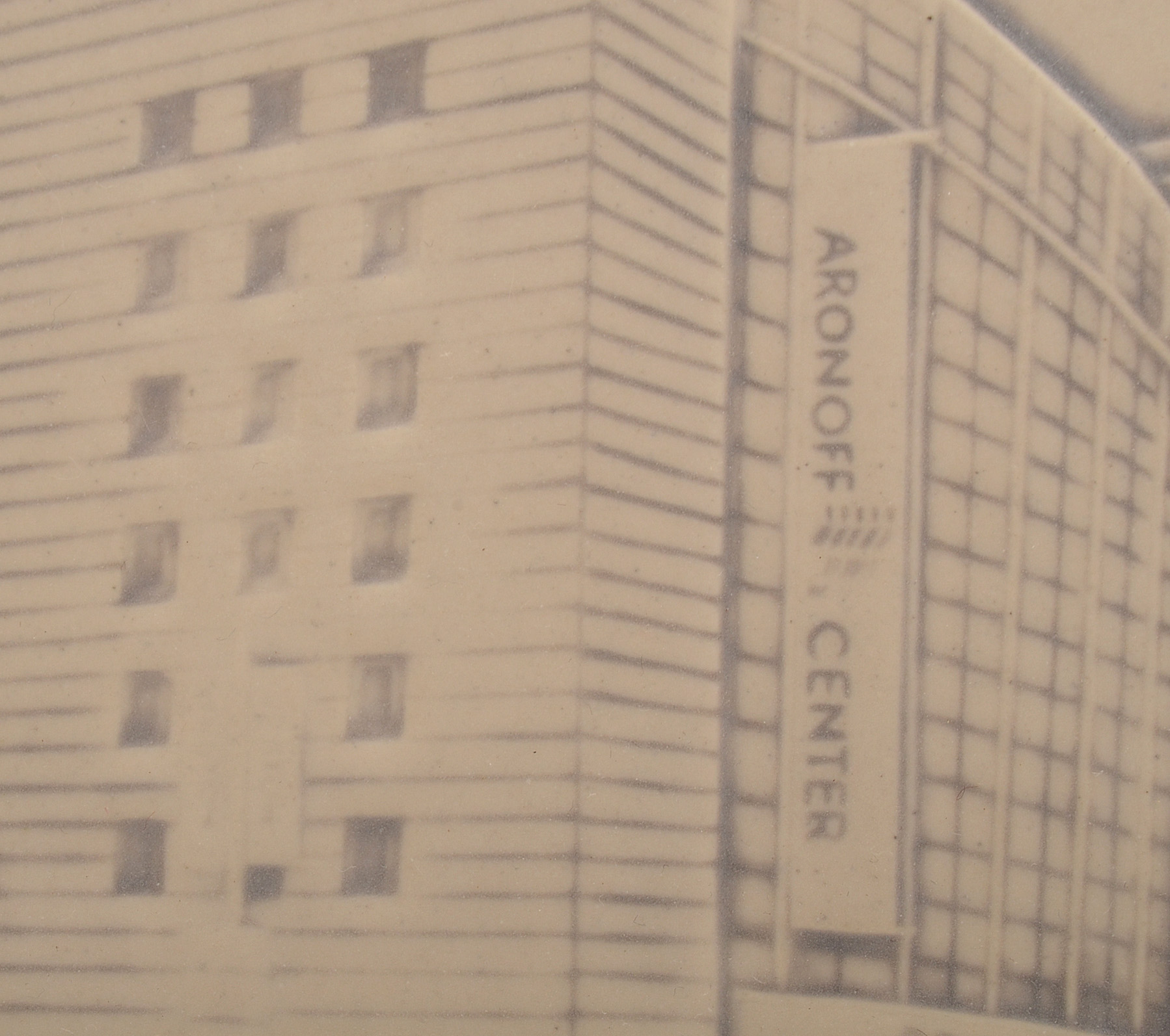 Rookwood Pottery 1st Edition Commemorative "Aronoff"  Tile