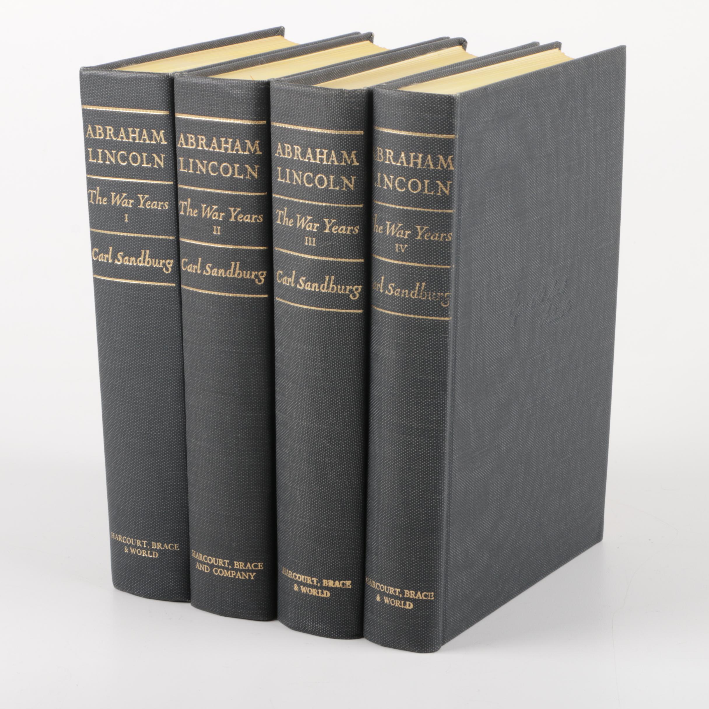 Carl Sanburg's "Abraham Lincoln: The War Years"