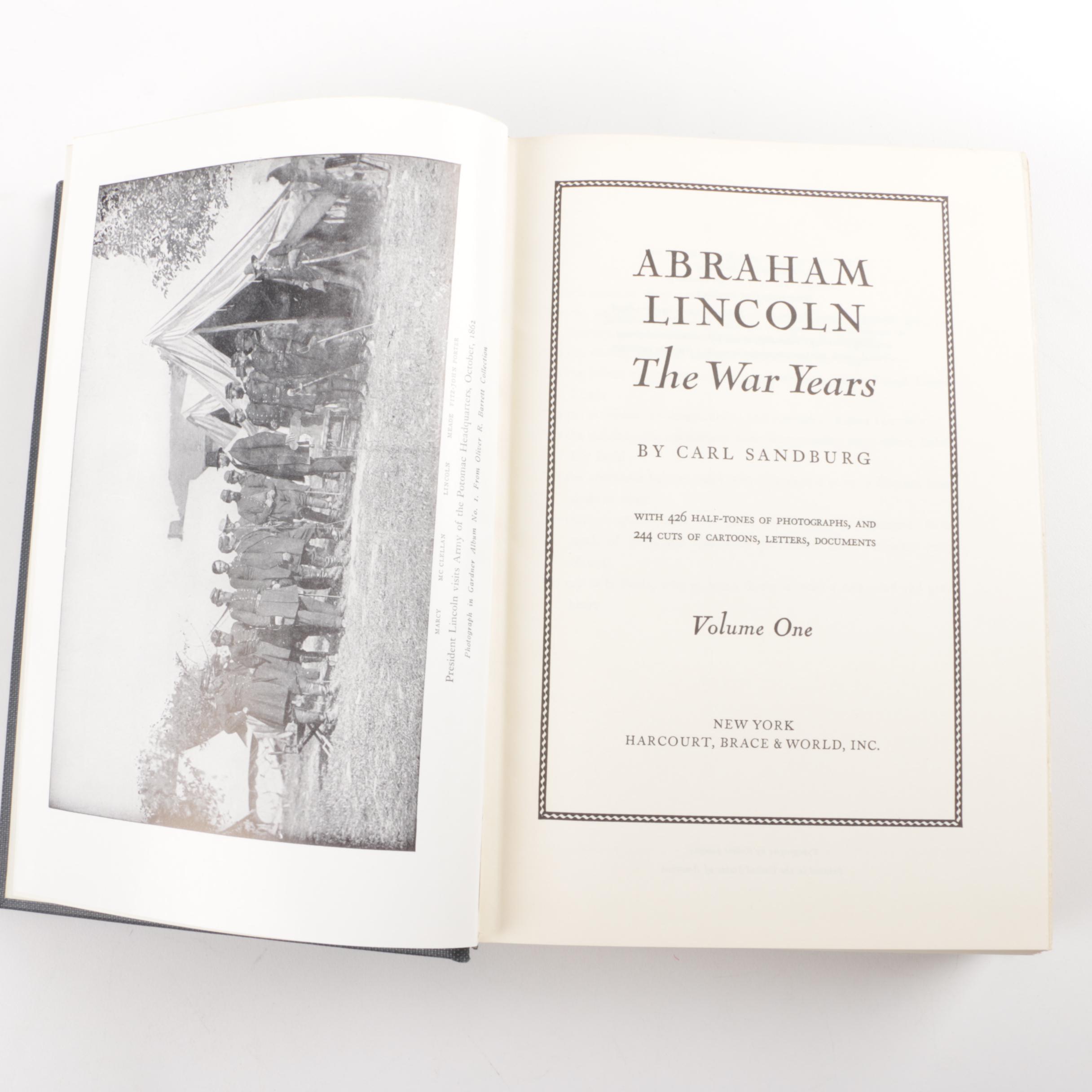 Carl Sanburg's "Abraham Lincoln: The War Years"