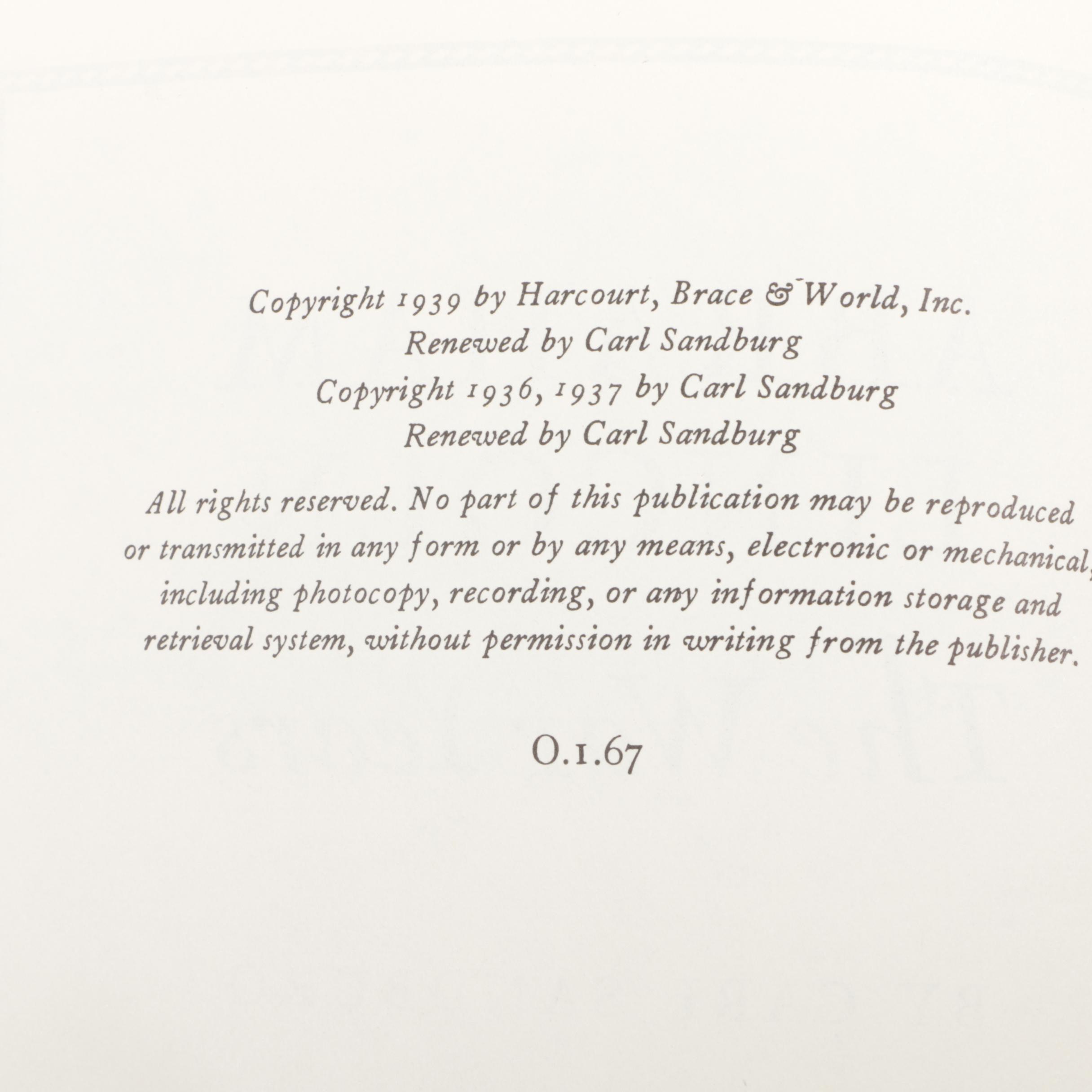 Carl Sanburg's "Abraham Lincoln: The War Years"