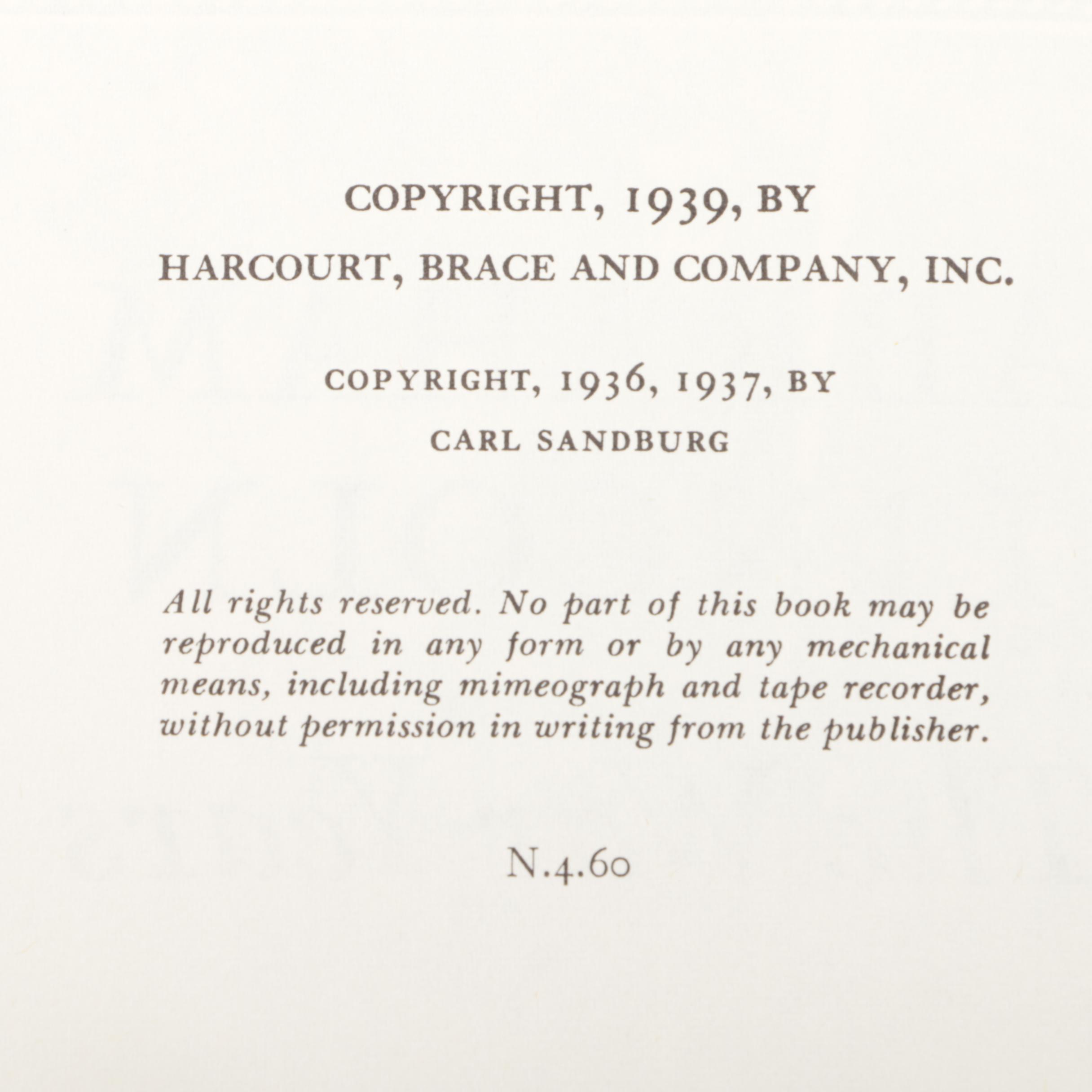 Carl Sanburg's "Abraham Lincoln: The War Years"