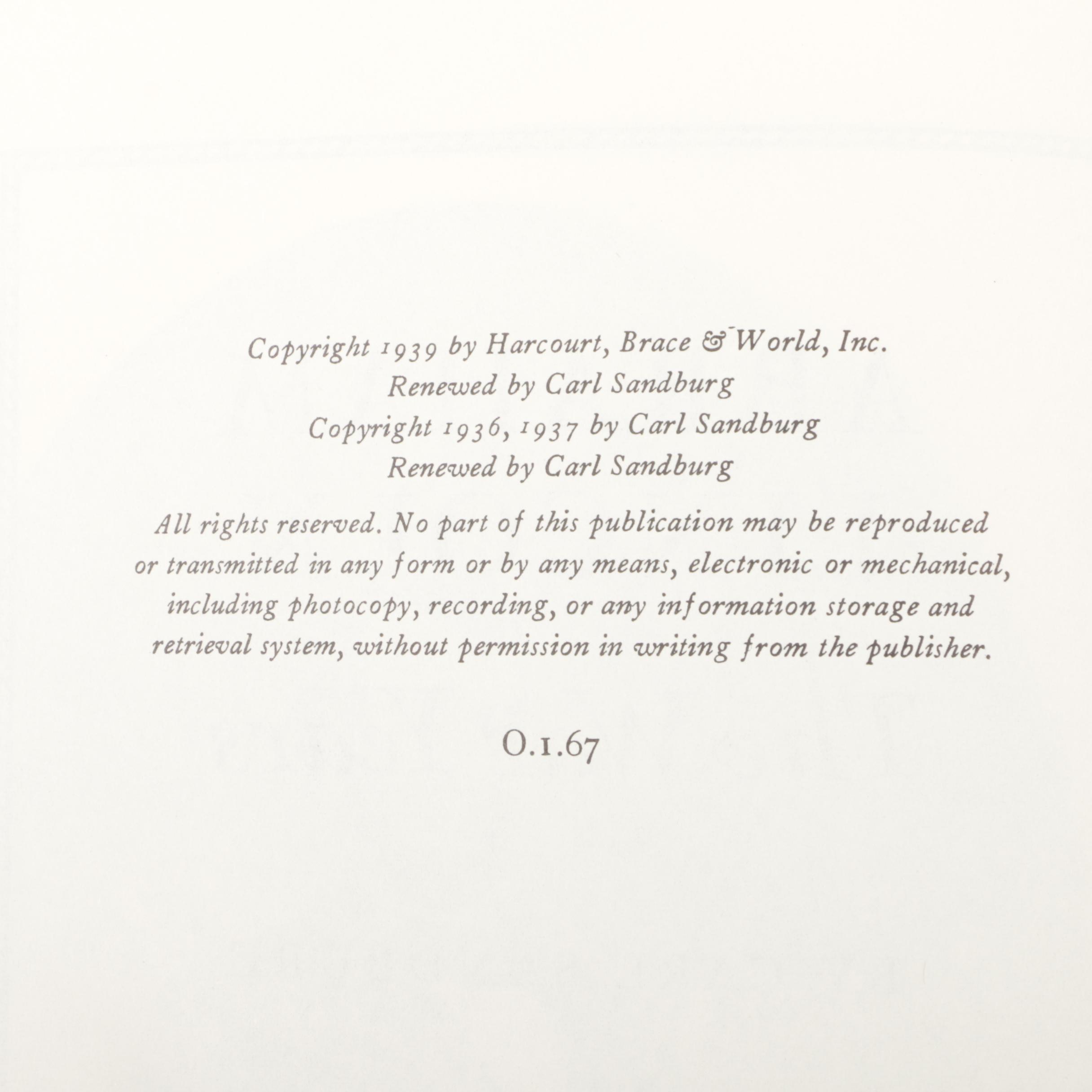 Carl Sanburg's "Abraham Lincoln: The War Years"