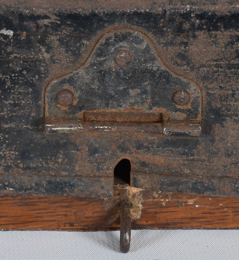 Antique Remington Typewriter and Metal Cover