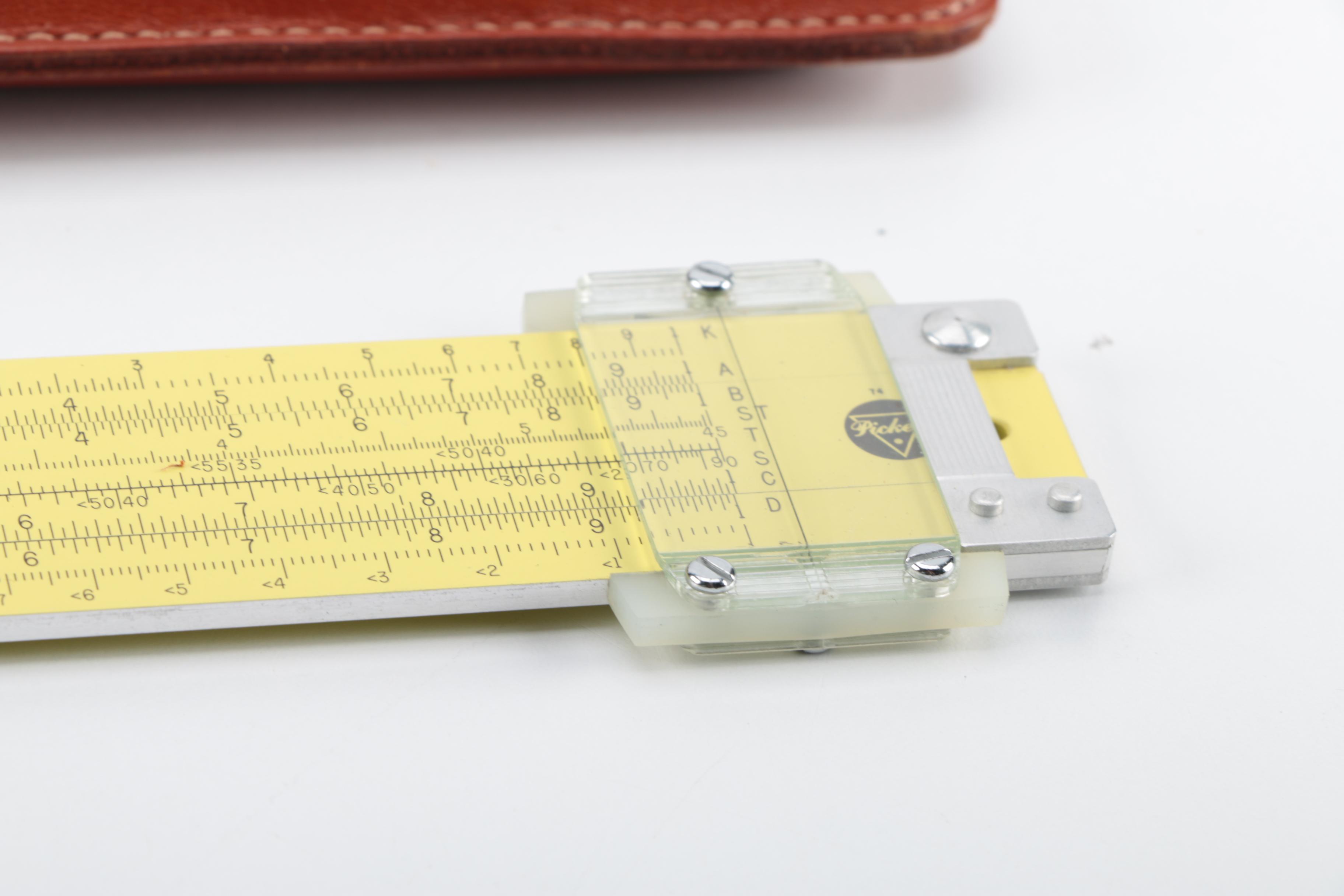 Pickett N1010-ES Trig Duplex Slide Rule