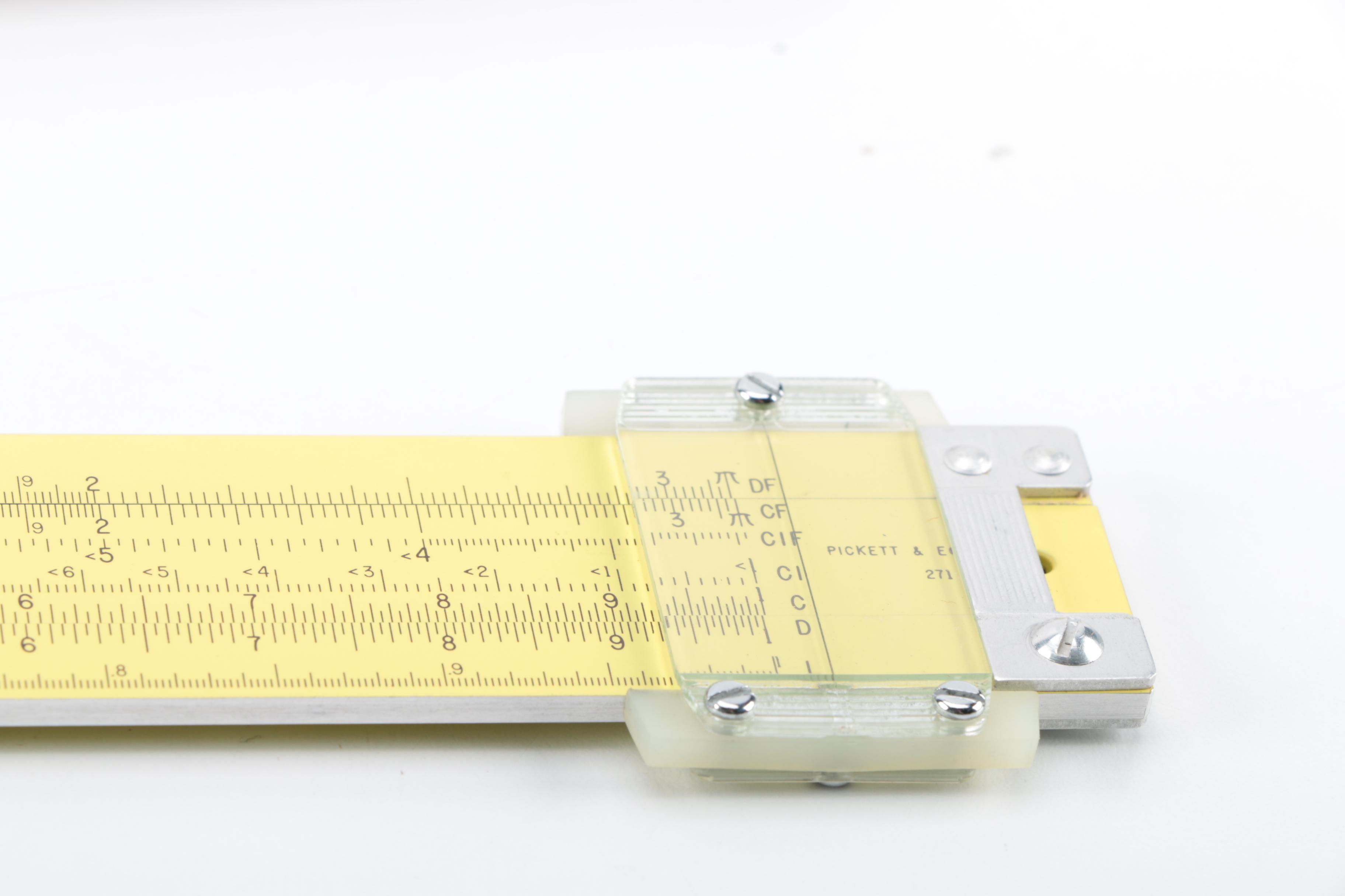 Pickett N1010-ES Trig Duplex Slide Rule