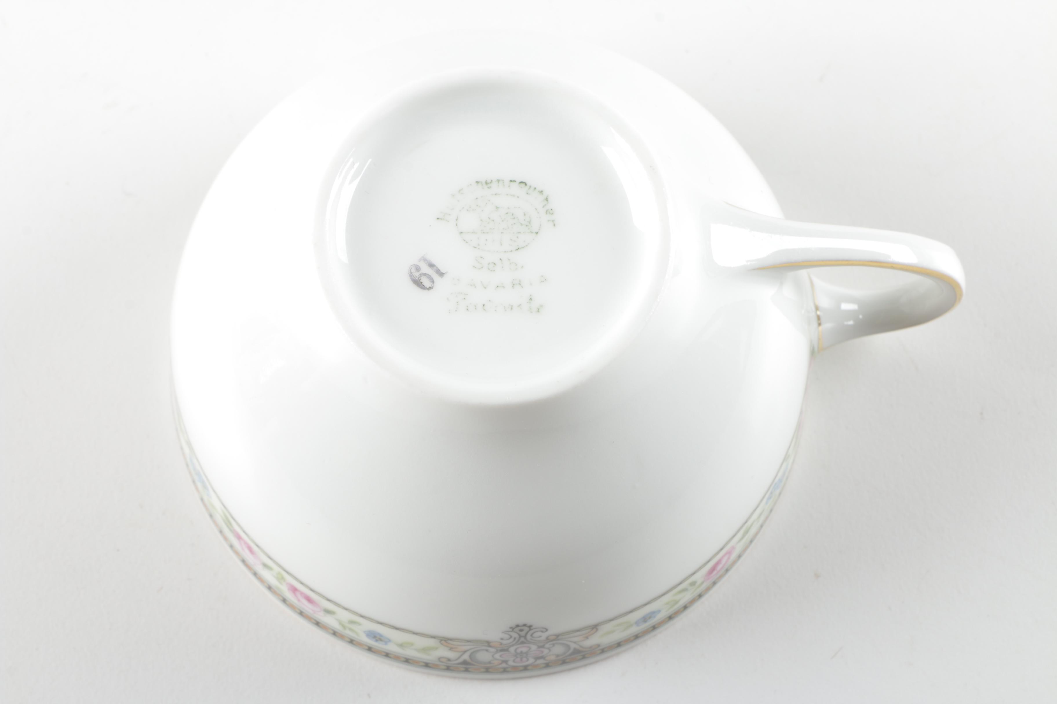 Vintage Hutschenreuther Porcelain Tableware and More