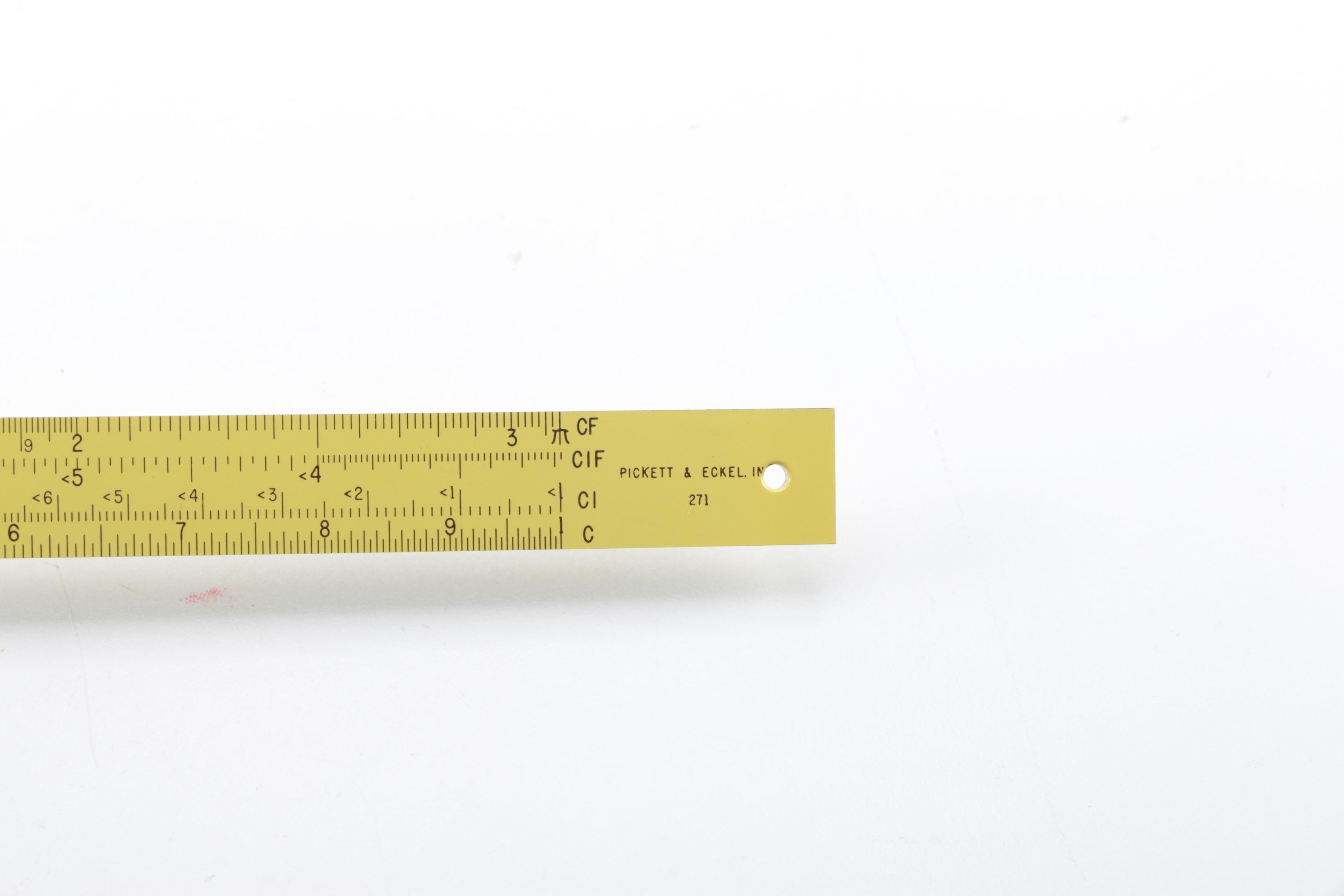 Pickett N1010-ES Trig Duplex Slide Rule