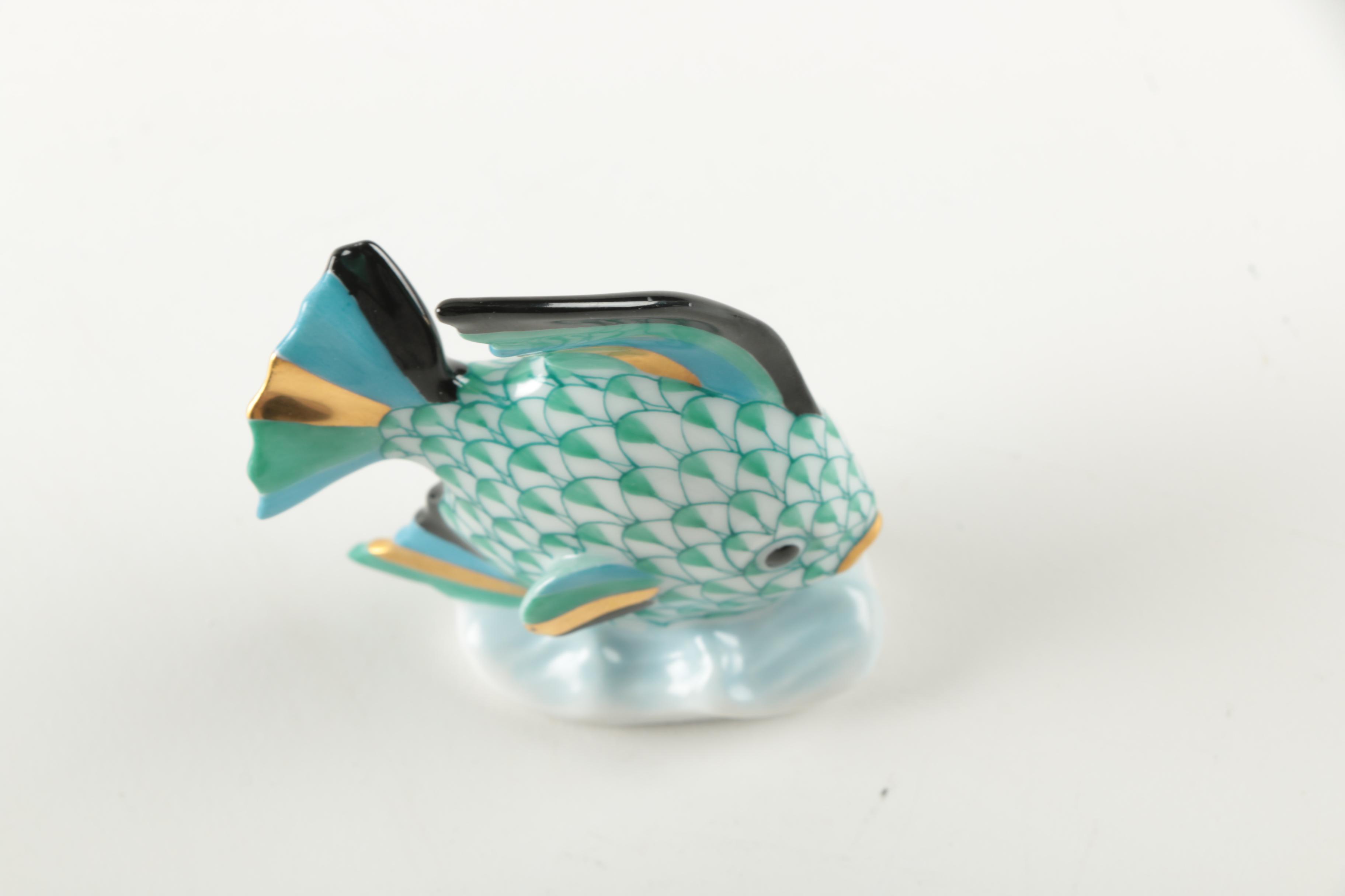 Herend Hungary Fish Figurine